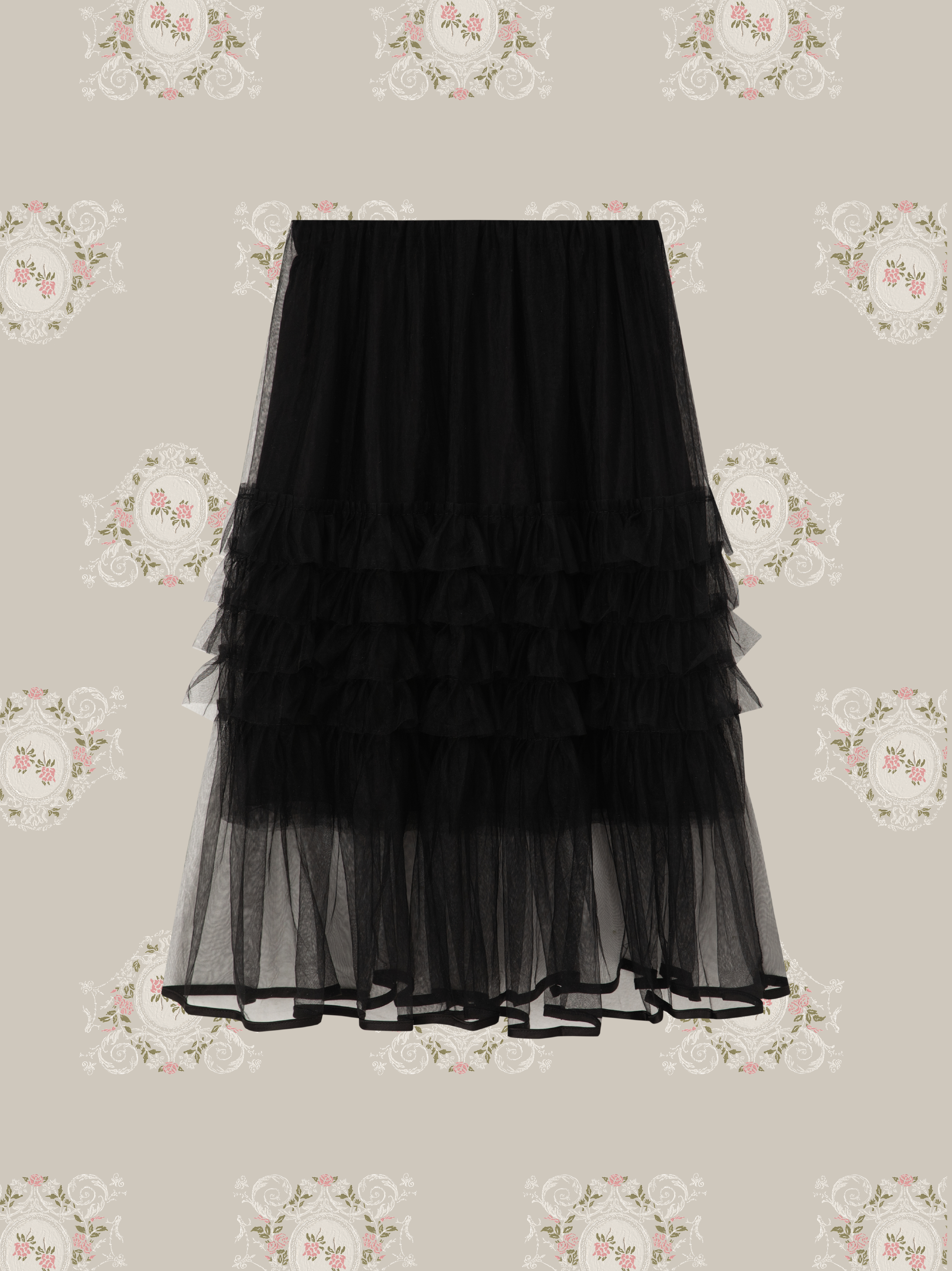 Layered Mesh Skirt レイヤードメッシュスカート