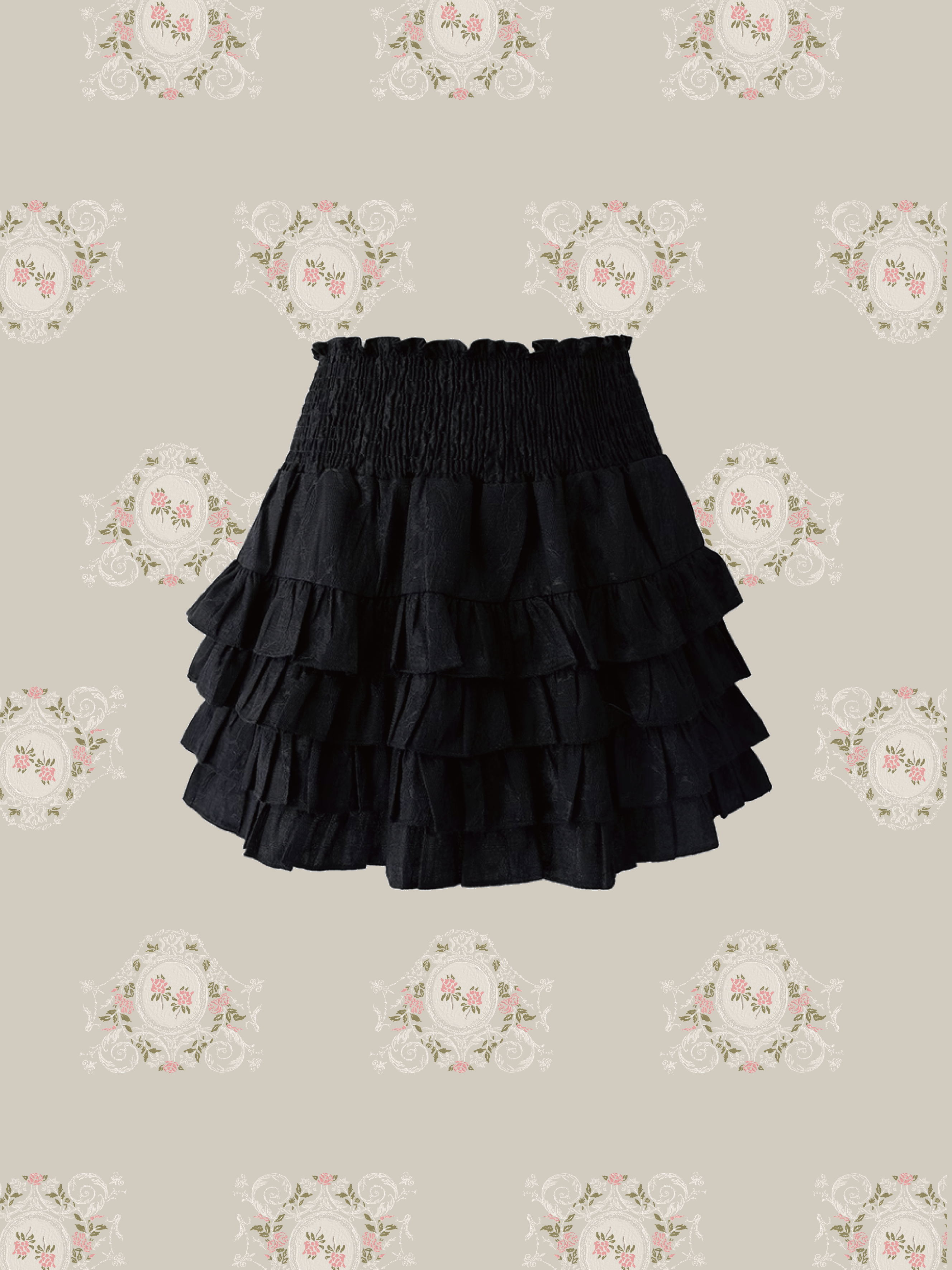 Flare Pleats High Waist Skirt/フレアプリーツハイウエストスカート