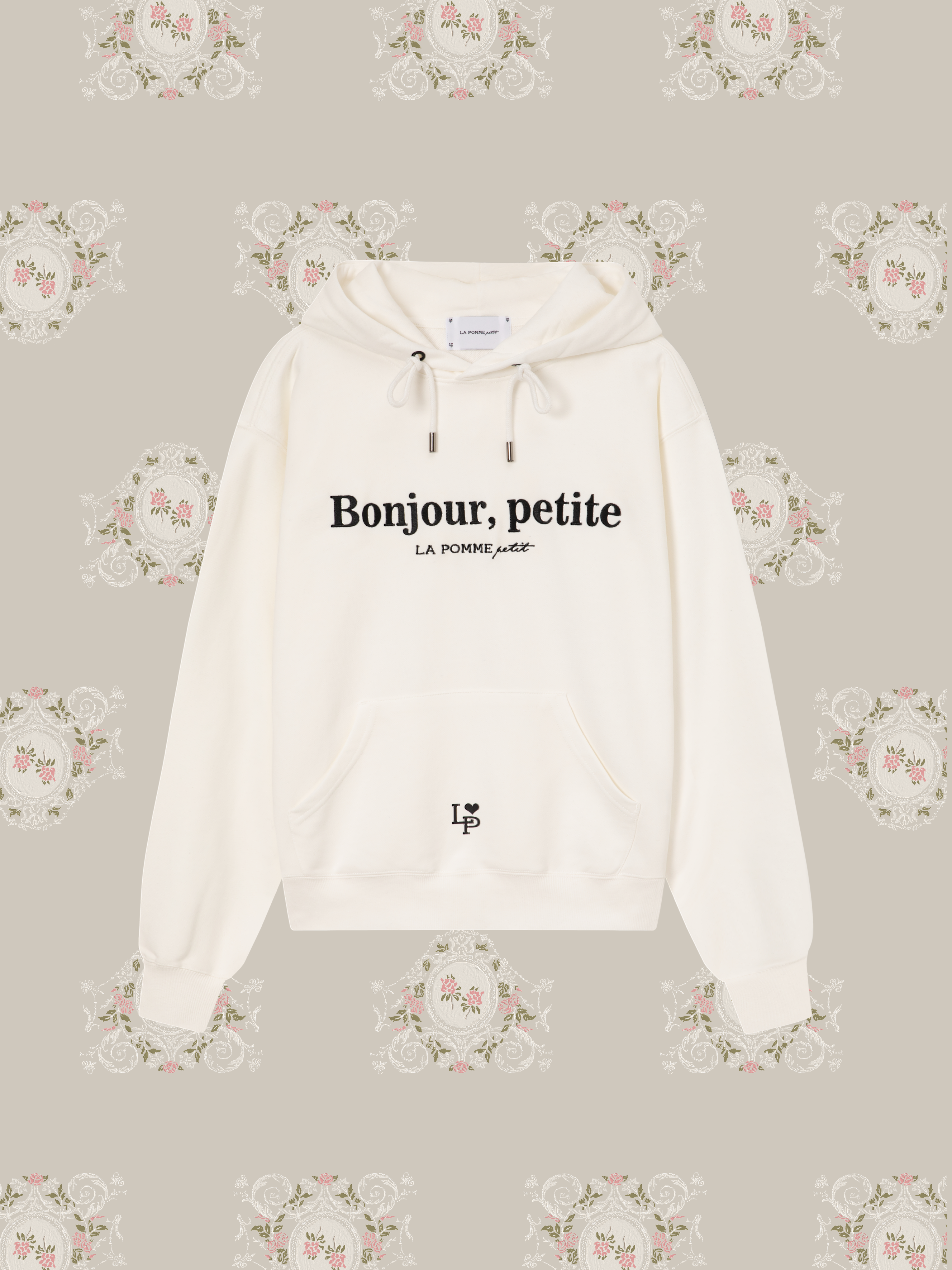 LA POMME petit Bonjour petite Hoodie