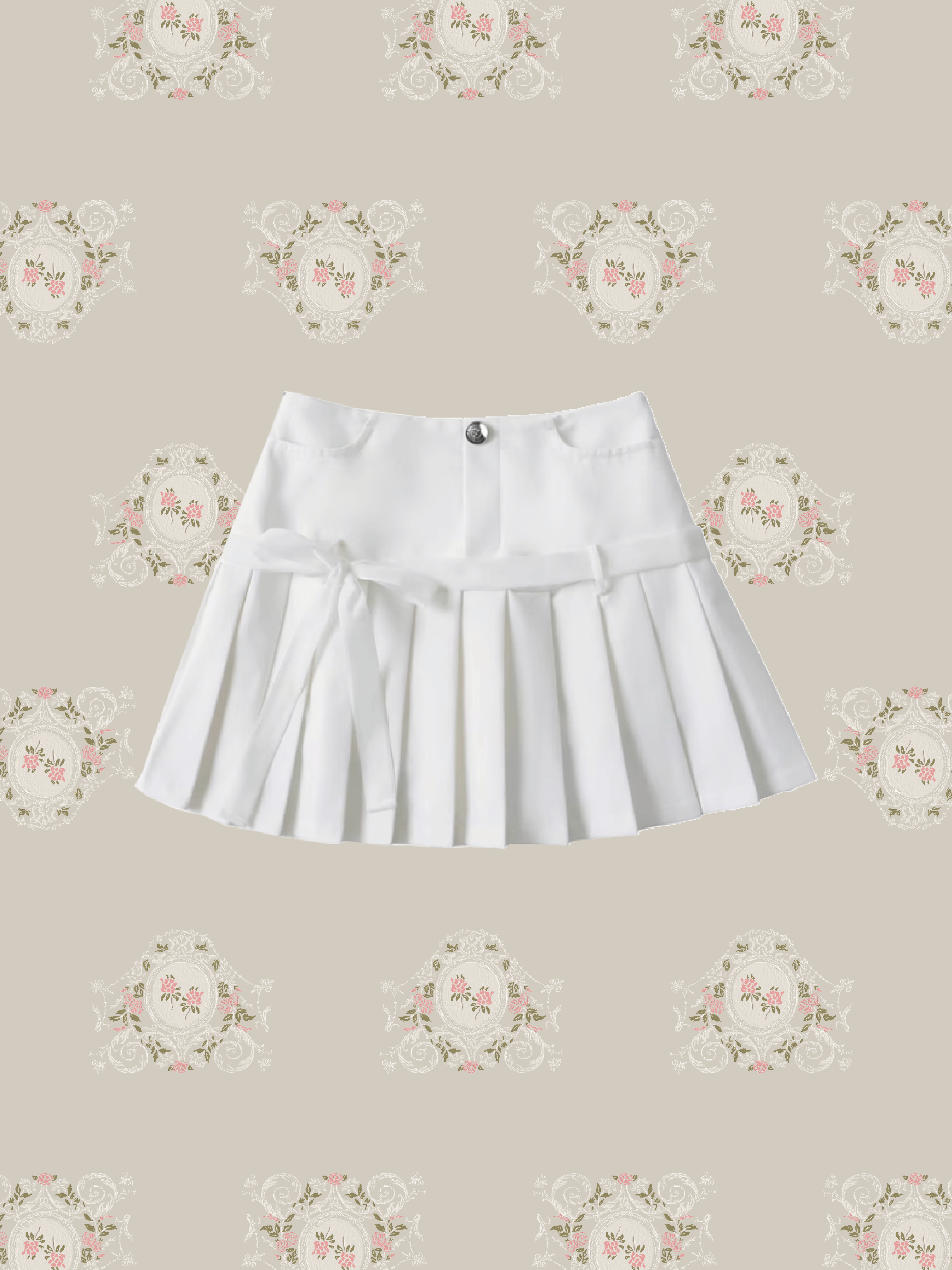 Preppy Style Mini Skirt/プレッピースタイルミニスカート