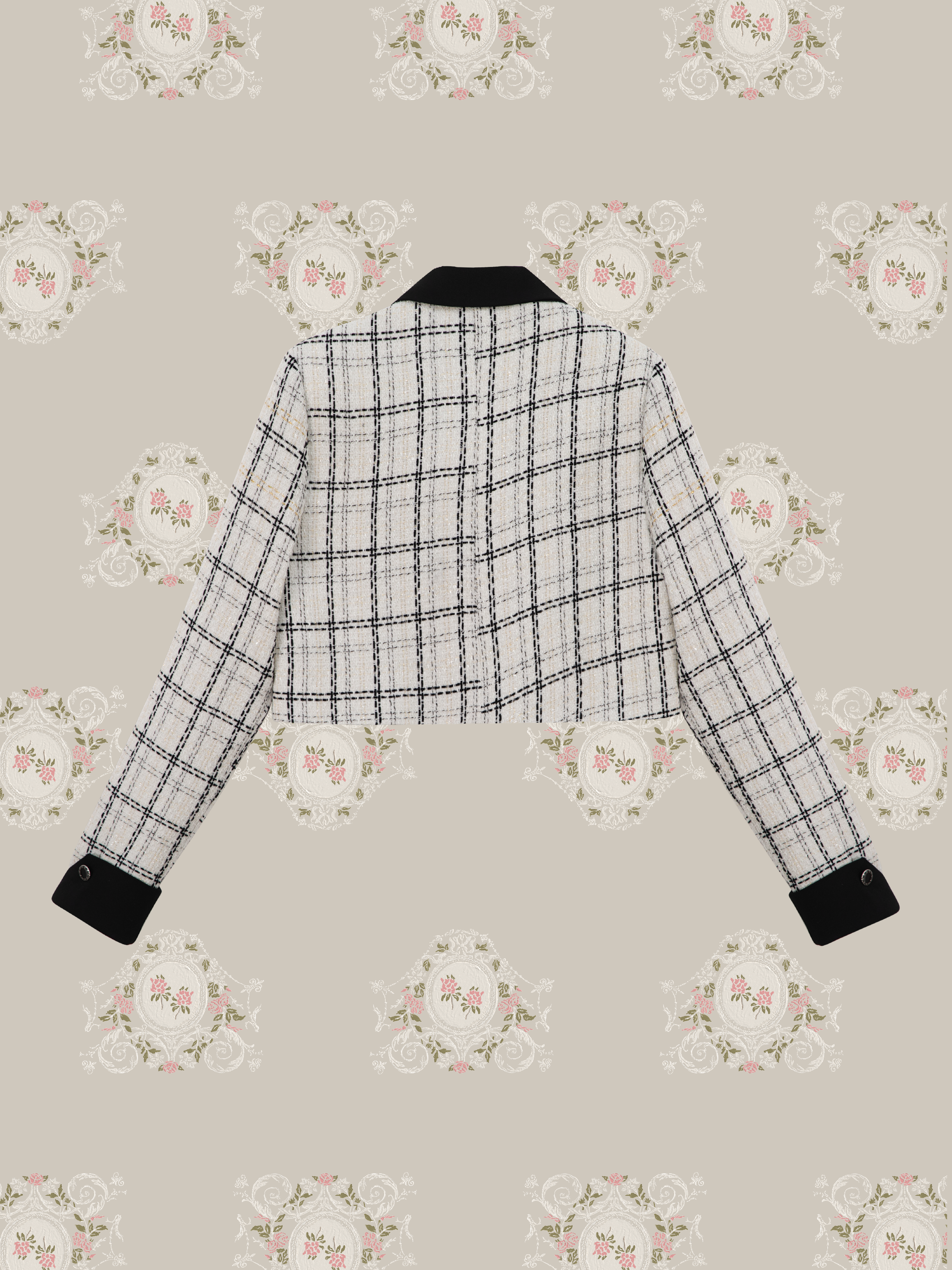 11/7 New Color❤︎　Elegant Tweed Ribbon Set-Up/エレガントツイードリボンセットアップ