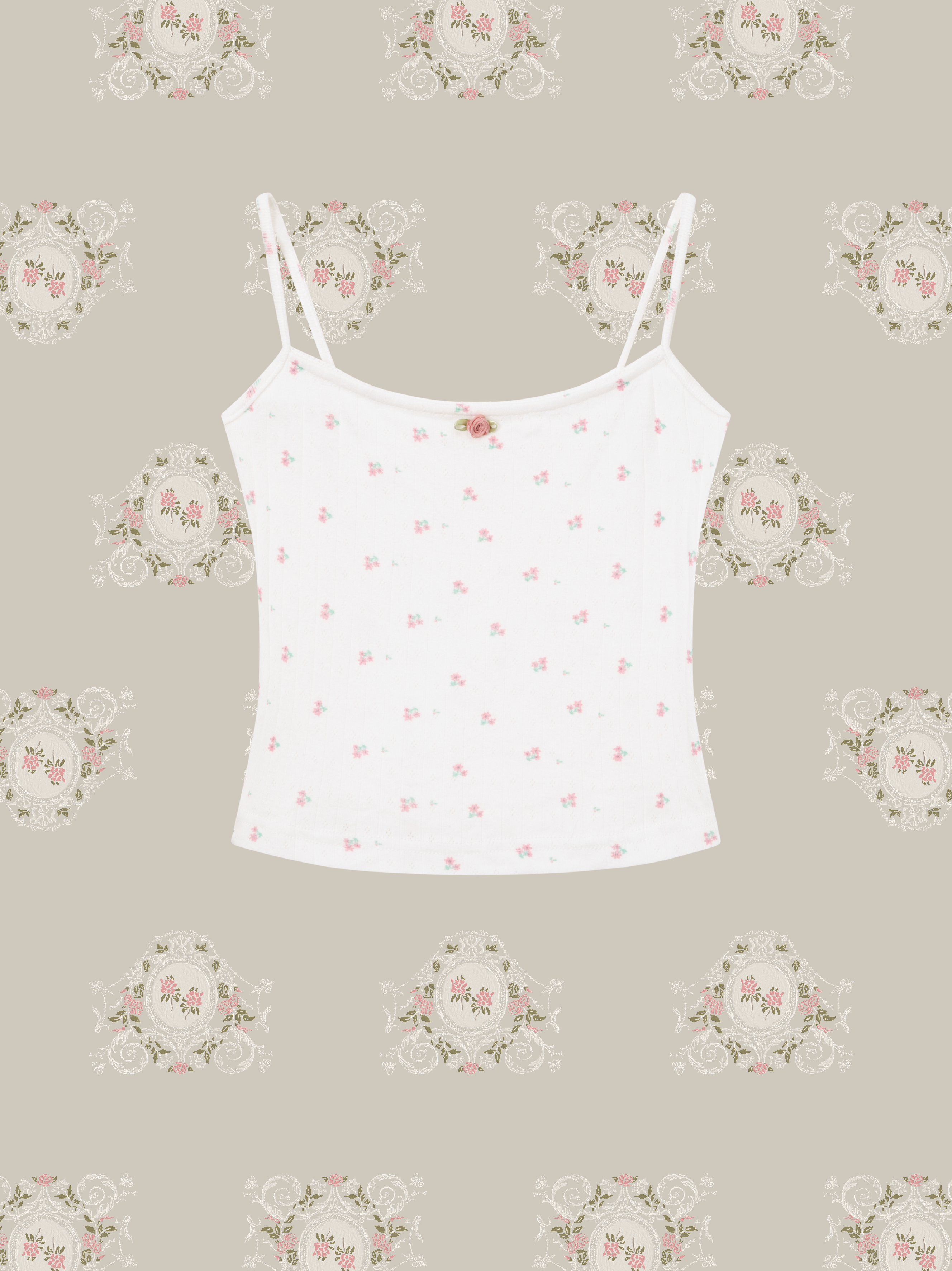 Soft Ditsy Floral 3 Items Set Up/ソフト小花柄3アイテムセットアップ
