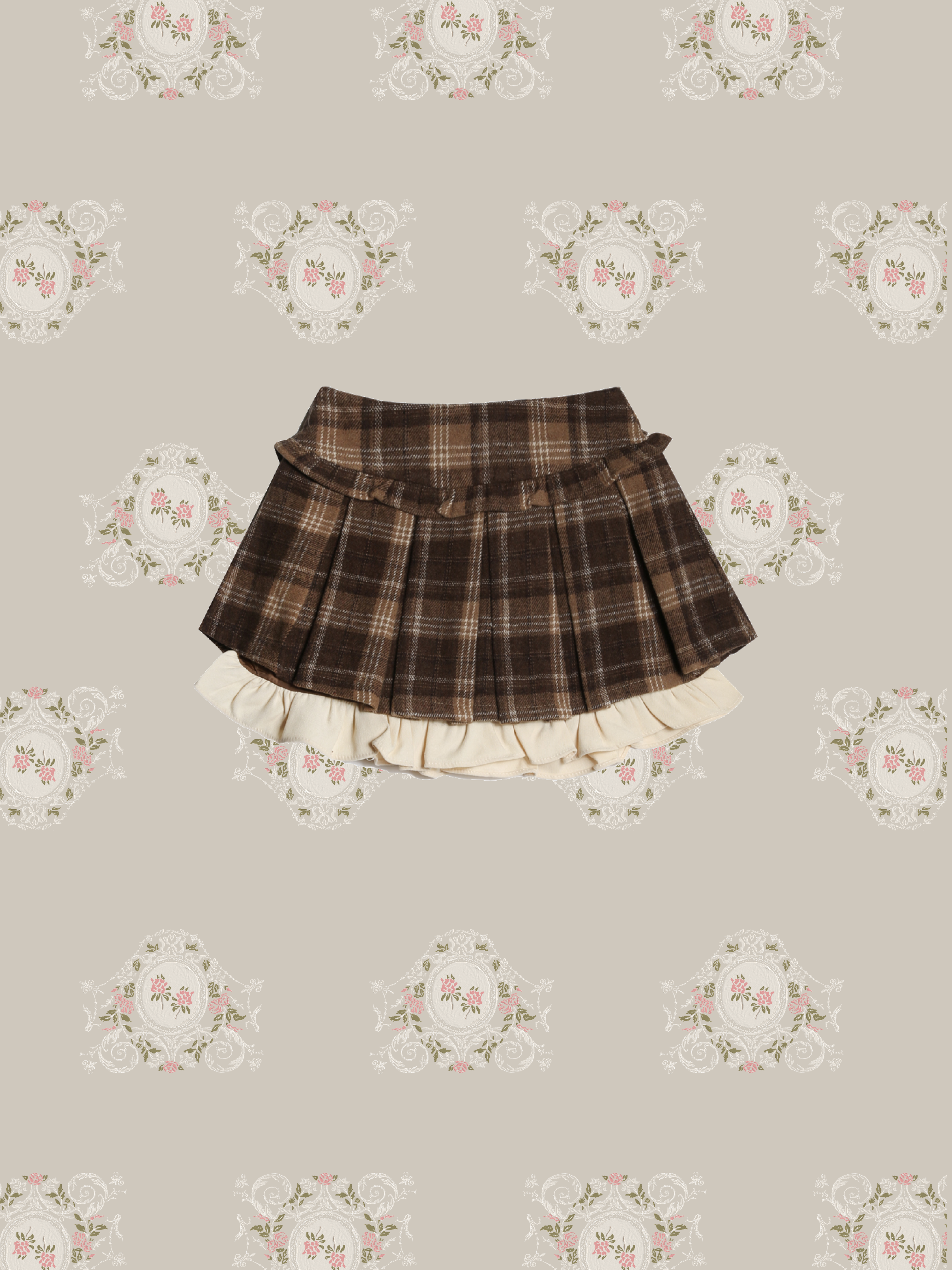 ・予約商品・Vintage Plaid Down Jacket Set-Up/ヴィンテージチェック柄中綿ジャケットセットアップ
