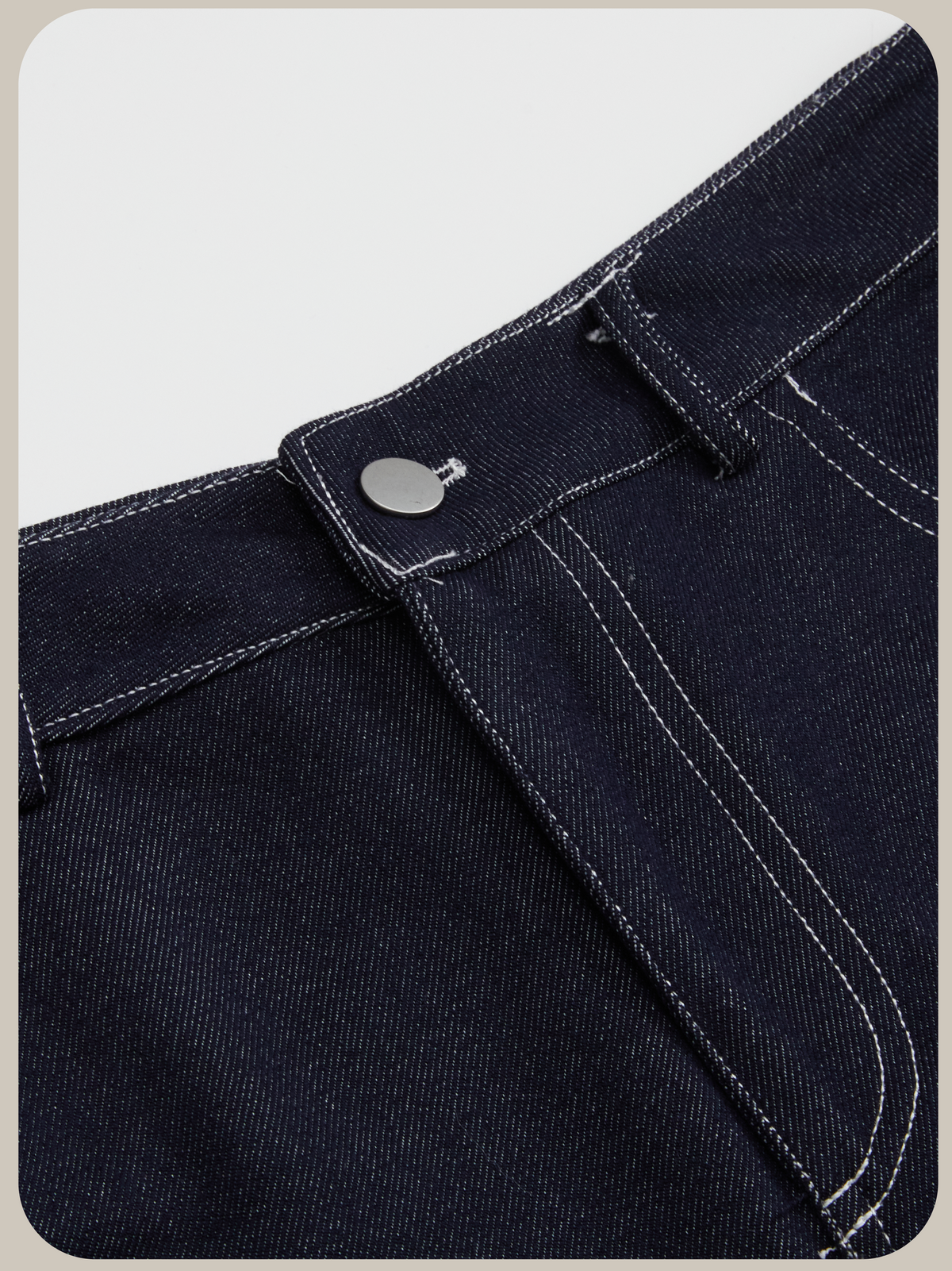 Check Stitching Denim Jacket Set Up/チェックステッチデニムジャケットセットアップ