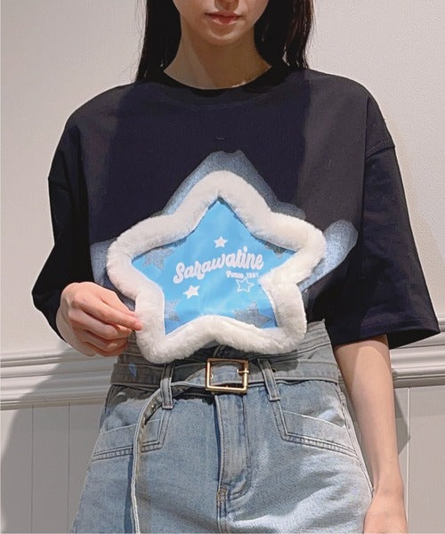 Print Star T-shirt/プリントスターTシャツ