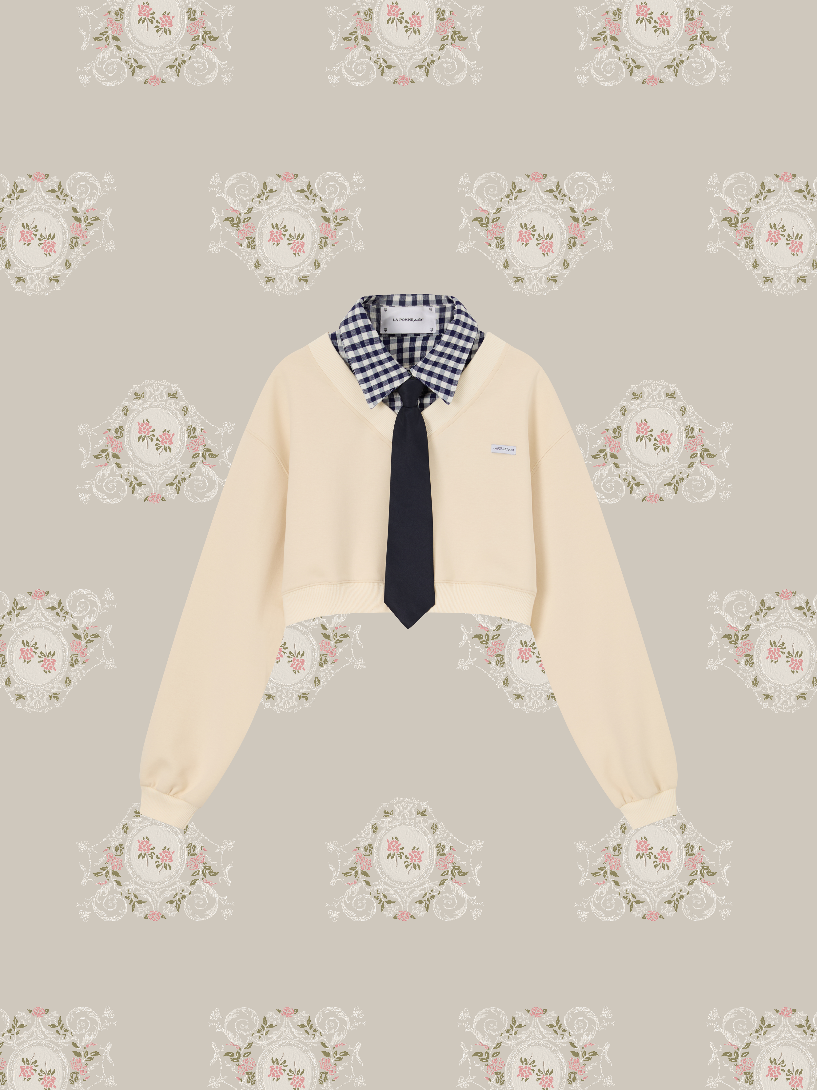 ・予約商品・Preppy Macaron Sweat Pleats Skirt Set Up/プレッピーマカロン風スウェットプリーツスカートセットアップ