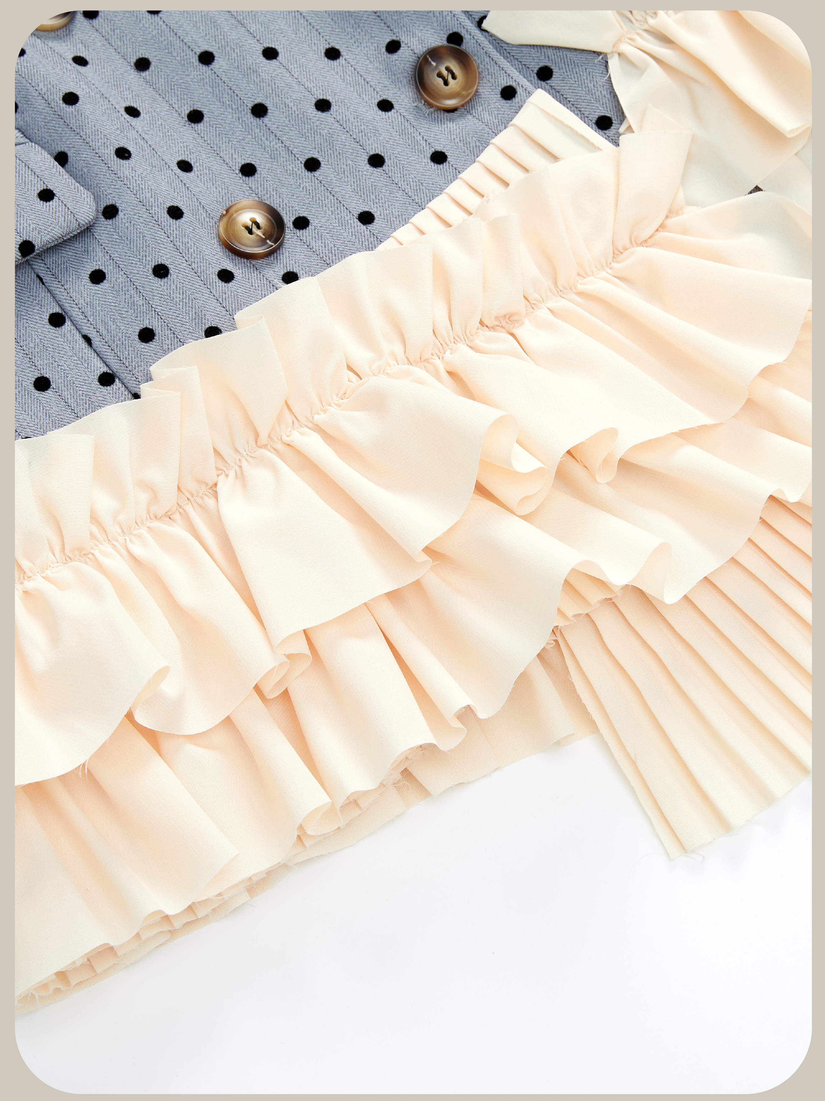 ・予約商品・Dots Princess Frill Jacket