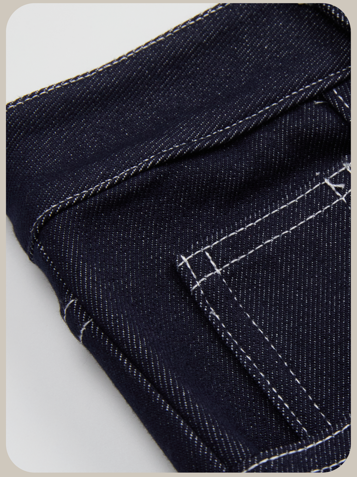 Check Stitching Denim Jacket Set Up/チェックステッチデニムジャケットセットアップ