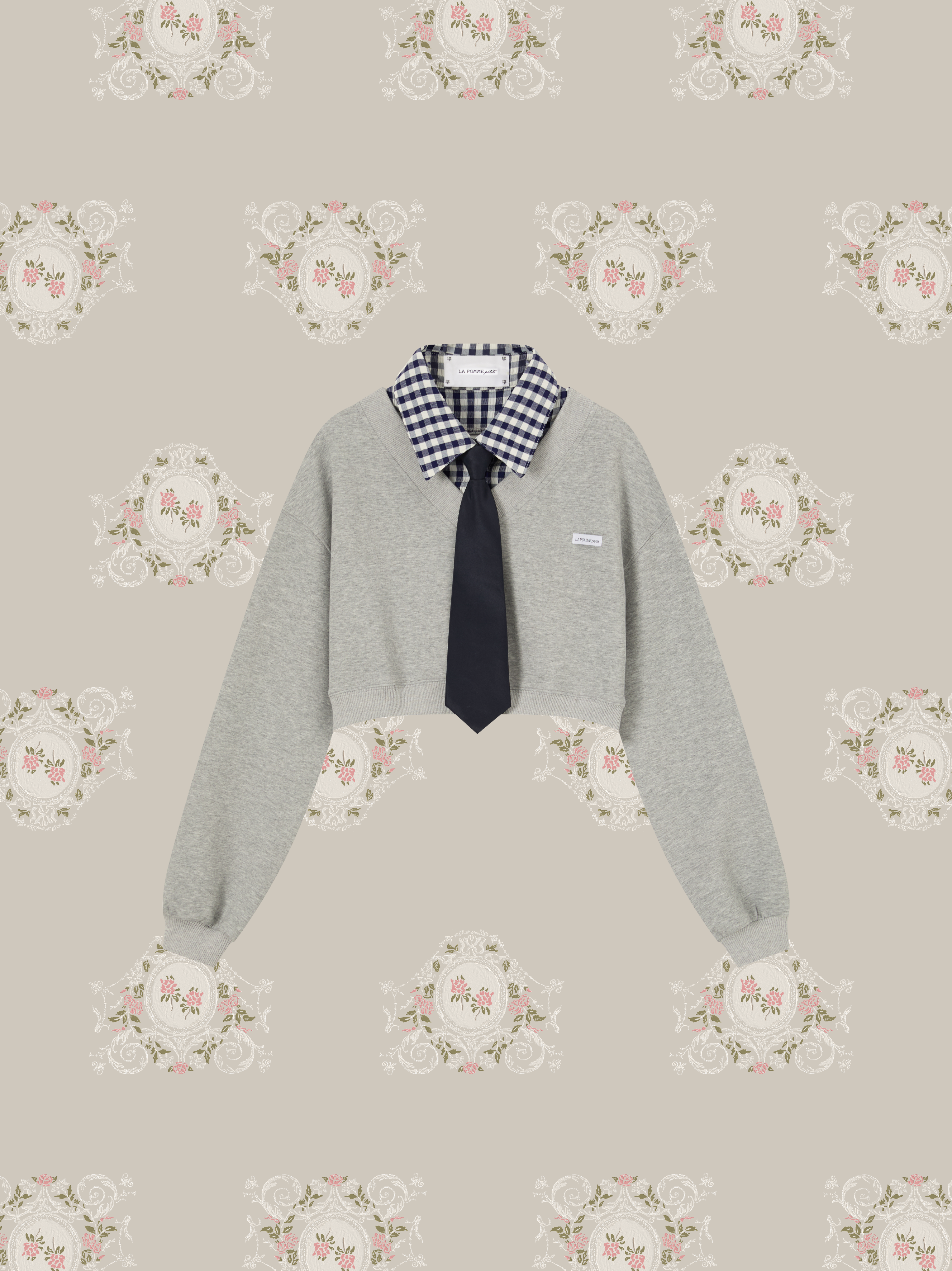 ・予約商品・Preppy Macaron Sweat Pleats Skirt Set Up/プレッピーマカロン風スウェットプリーツスカートセットアップ