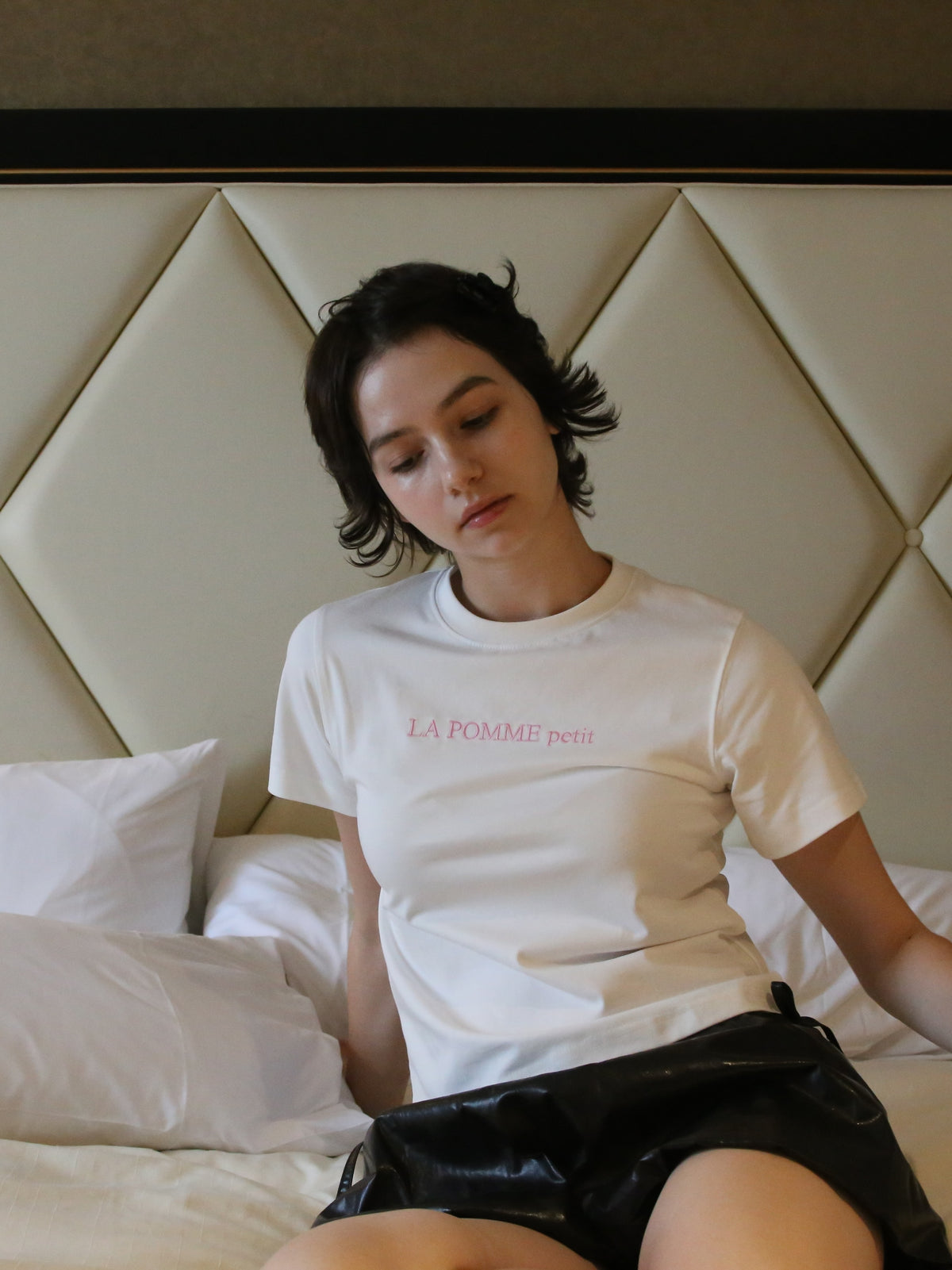 Signature Logo Embroidered T