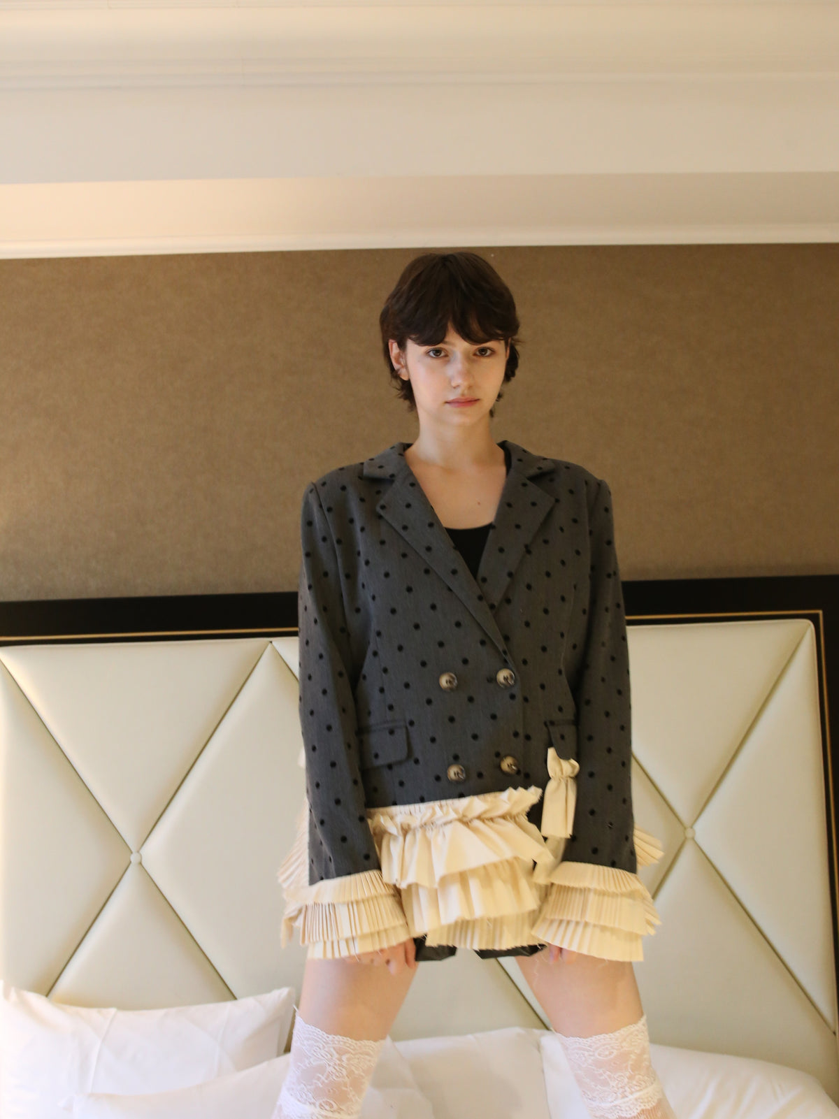 ・予約商品・Dots Princess Frill Jacket