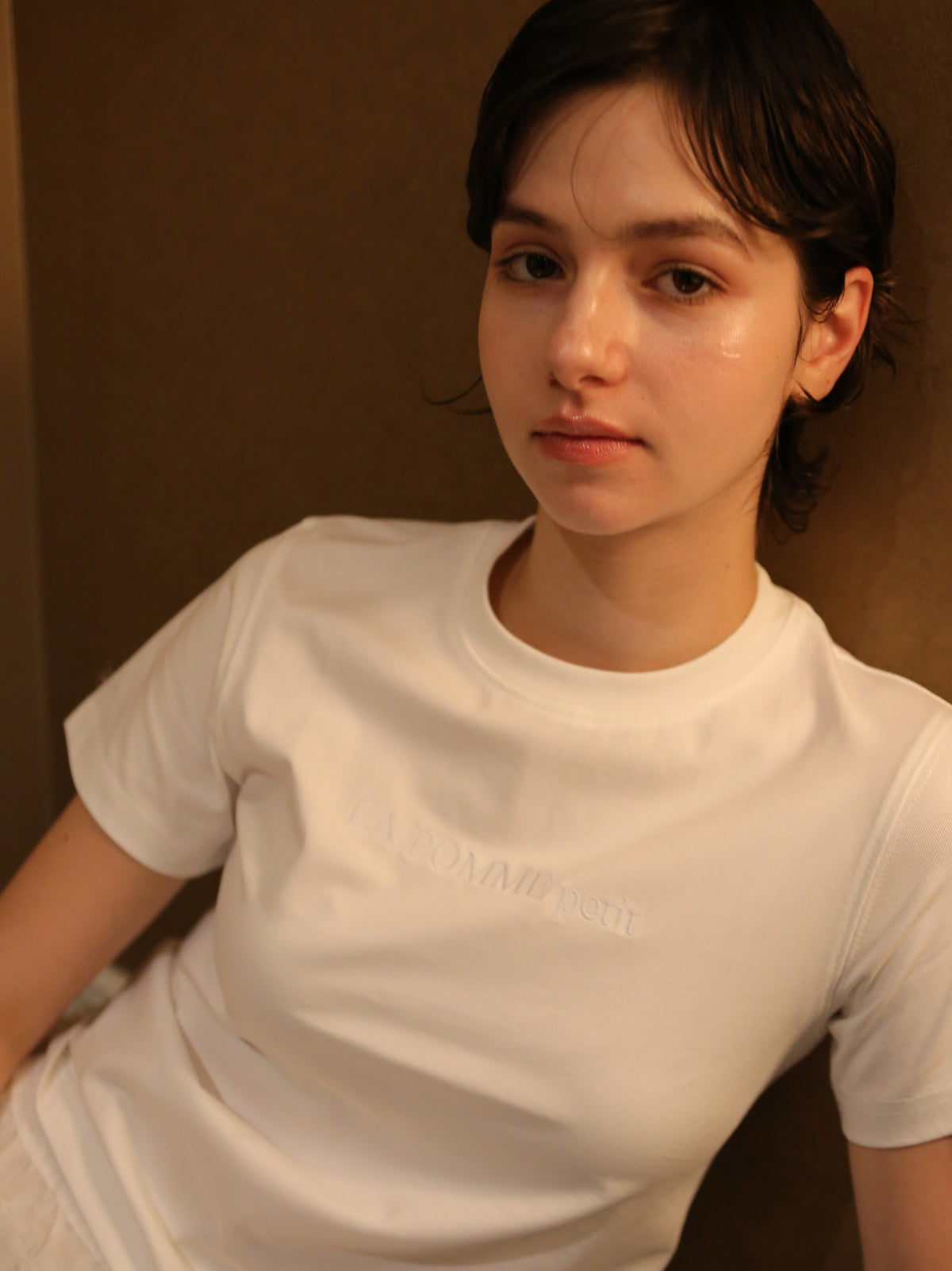 Signature Logo Embroidered T