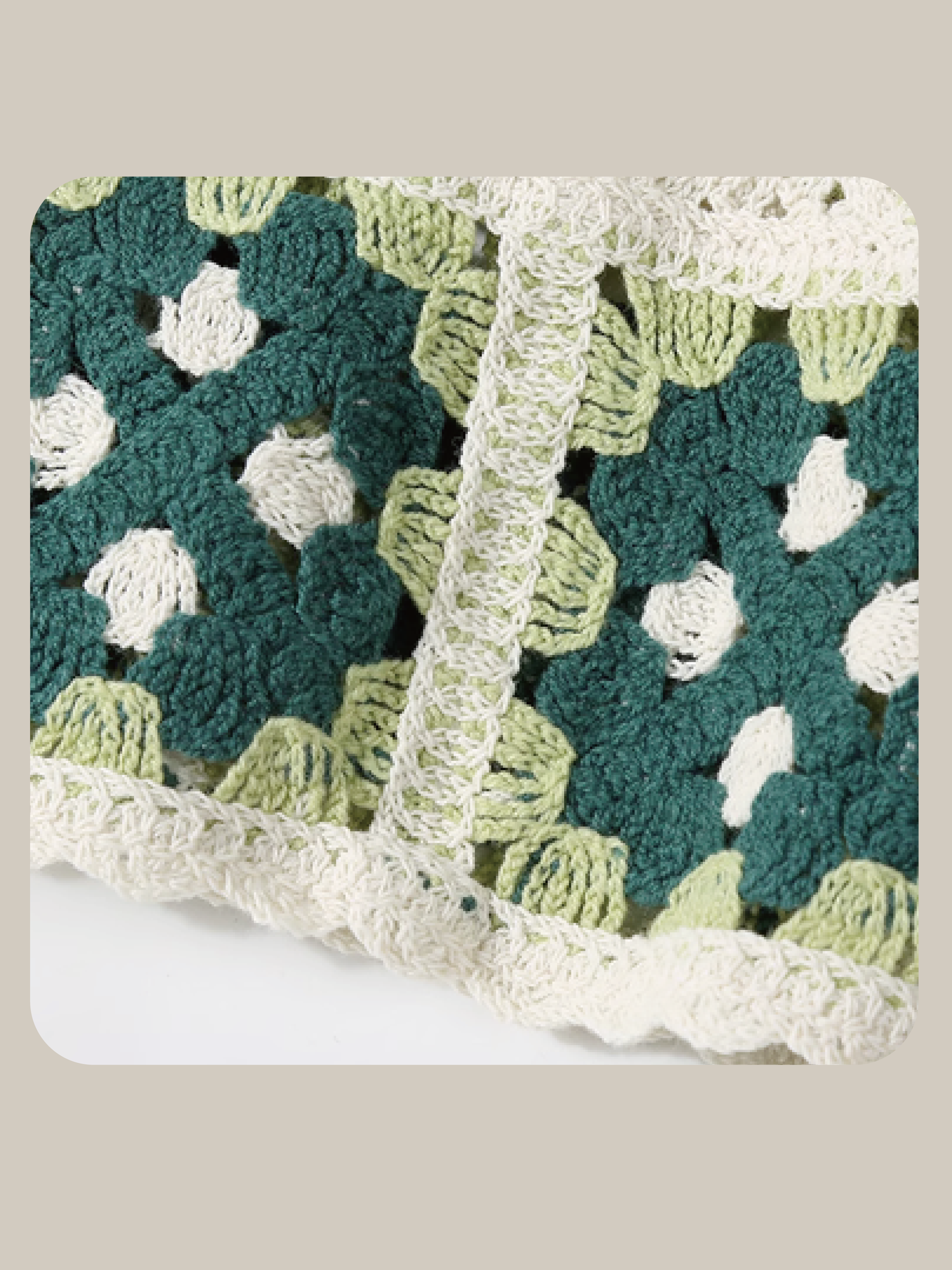 Moss Green Knit Stitching Tops  モスグリーン ニットステッチトップス