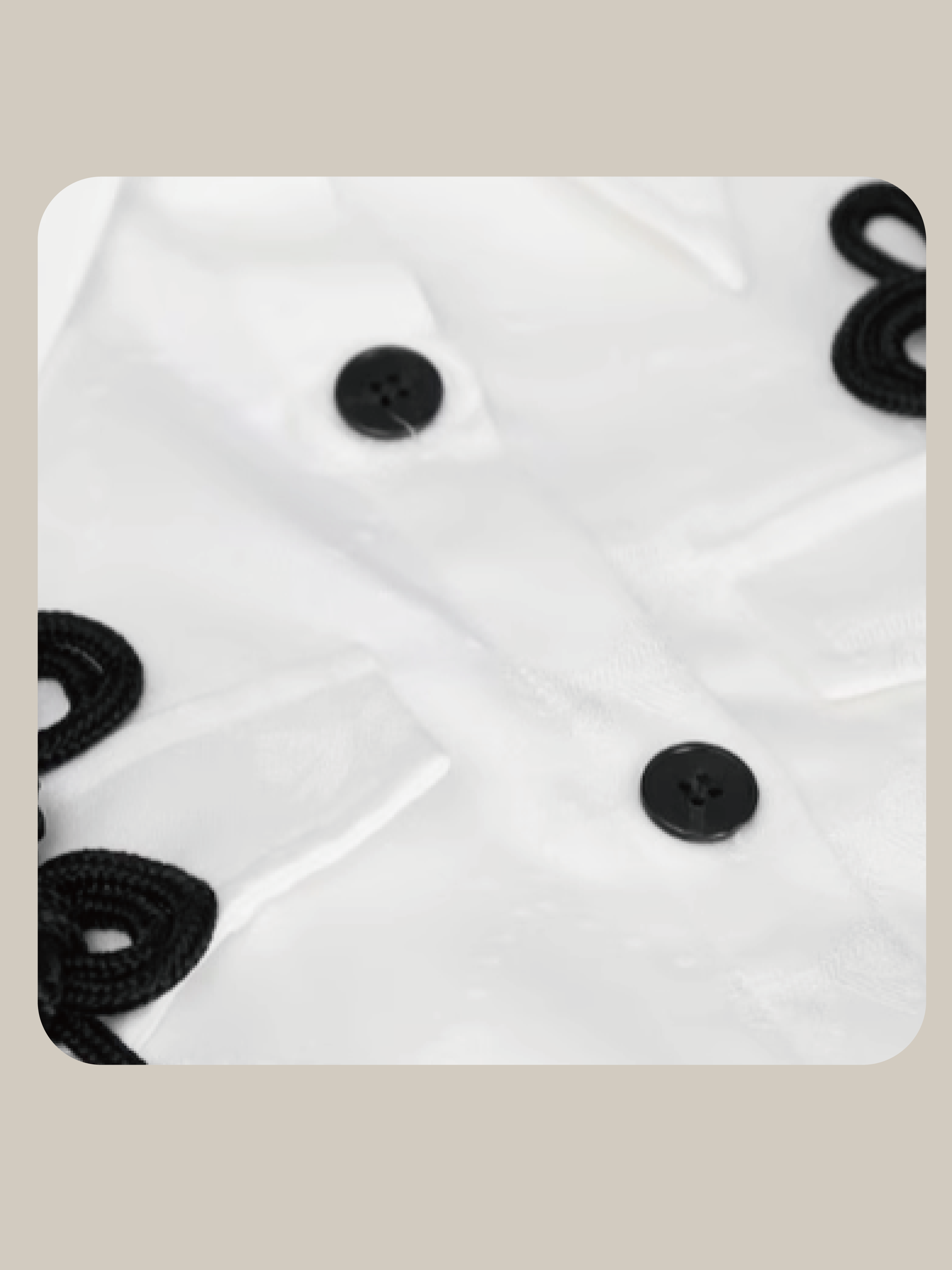 Knot Deco Long Sleeve Shirt  ノットデコ長袖シャツ