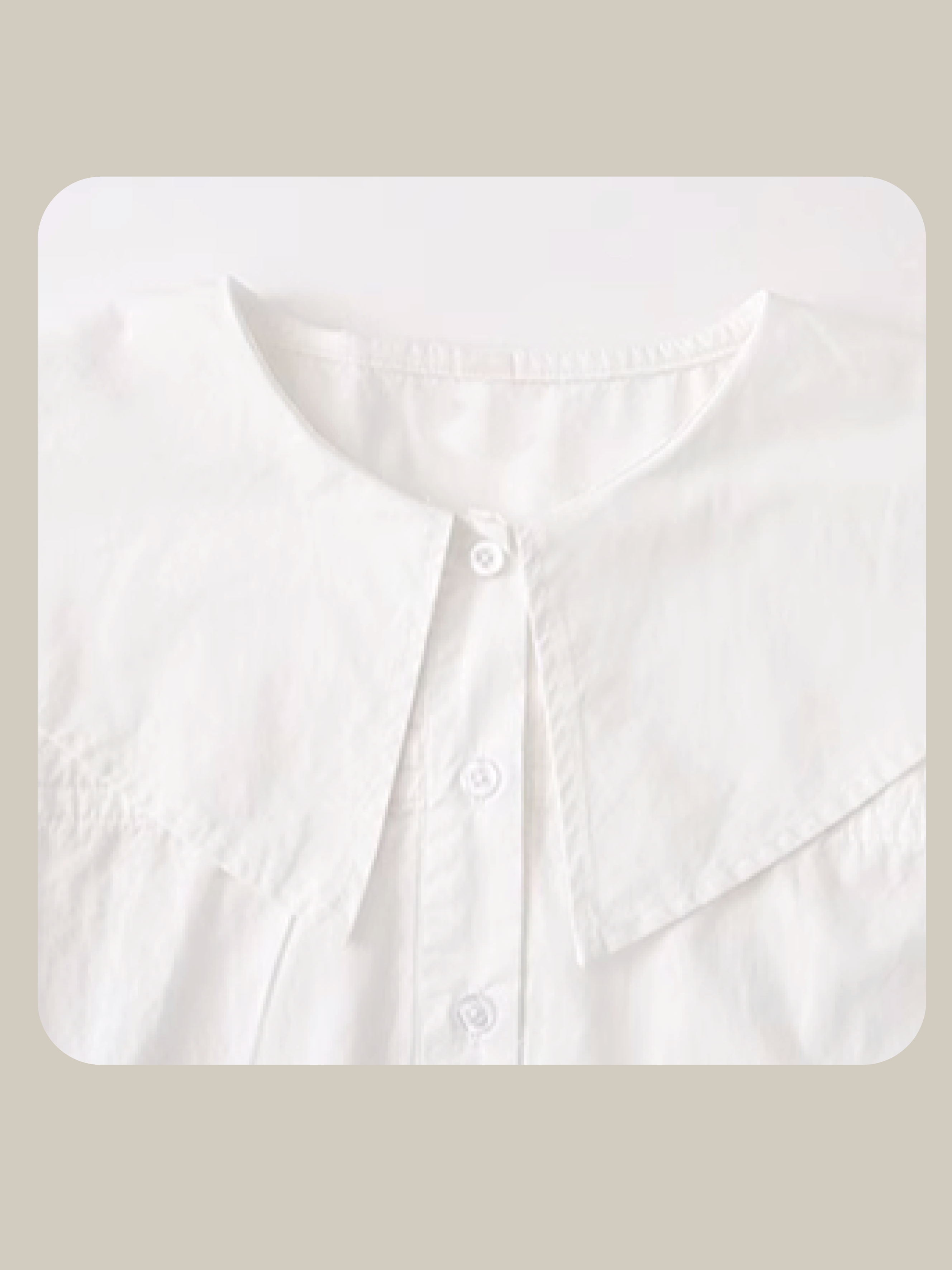 Sleeve Gathered Voluminous Shirt  袖ギャザーボリュームシャツ