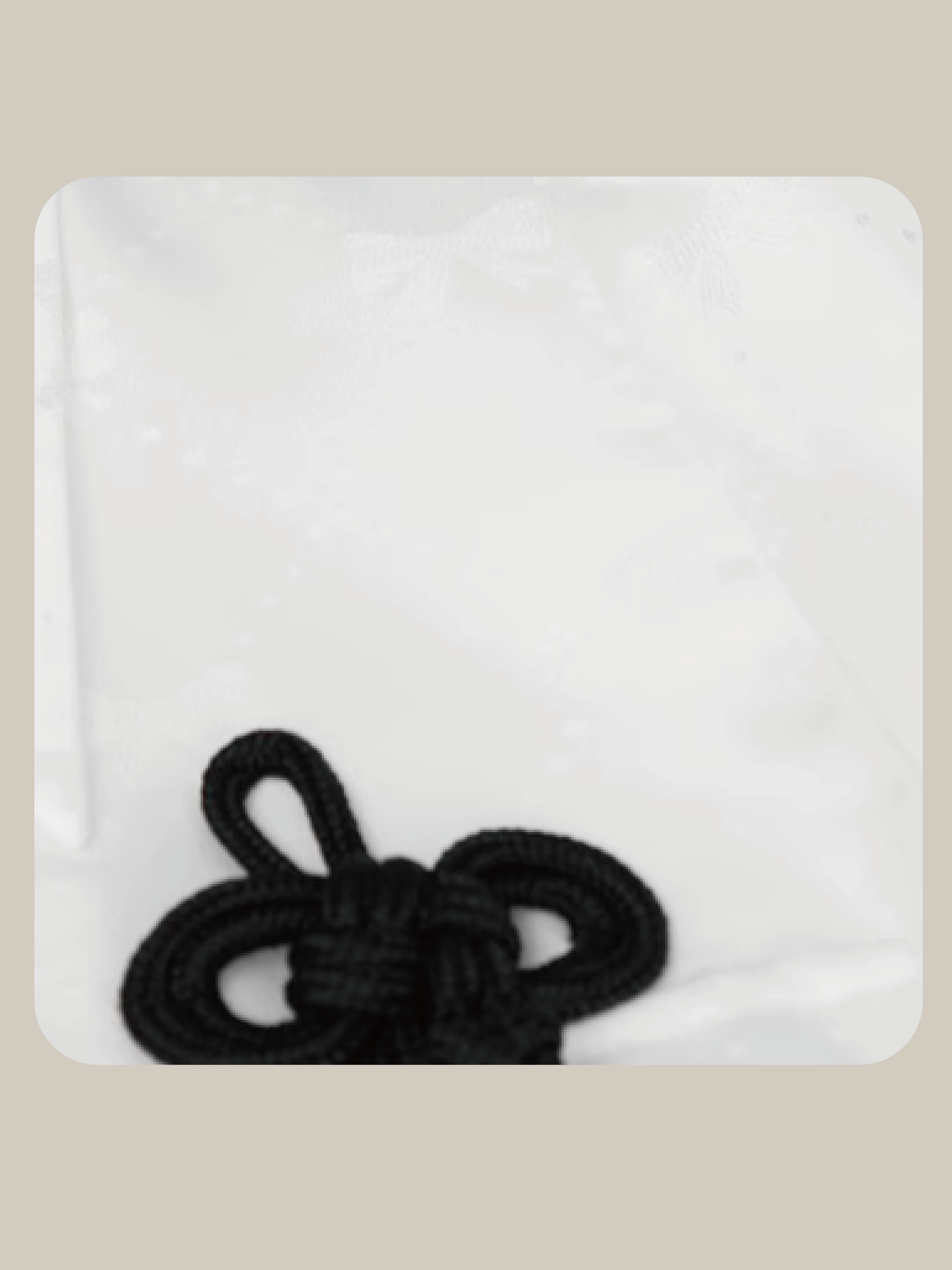 Knot Deco Long Sleeve Shirt  ノットデコ長袖シャツ