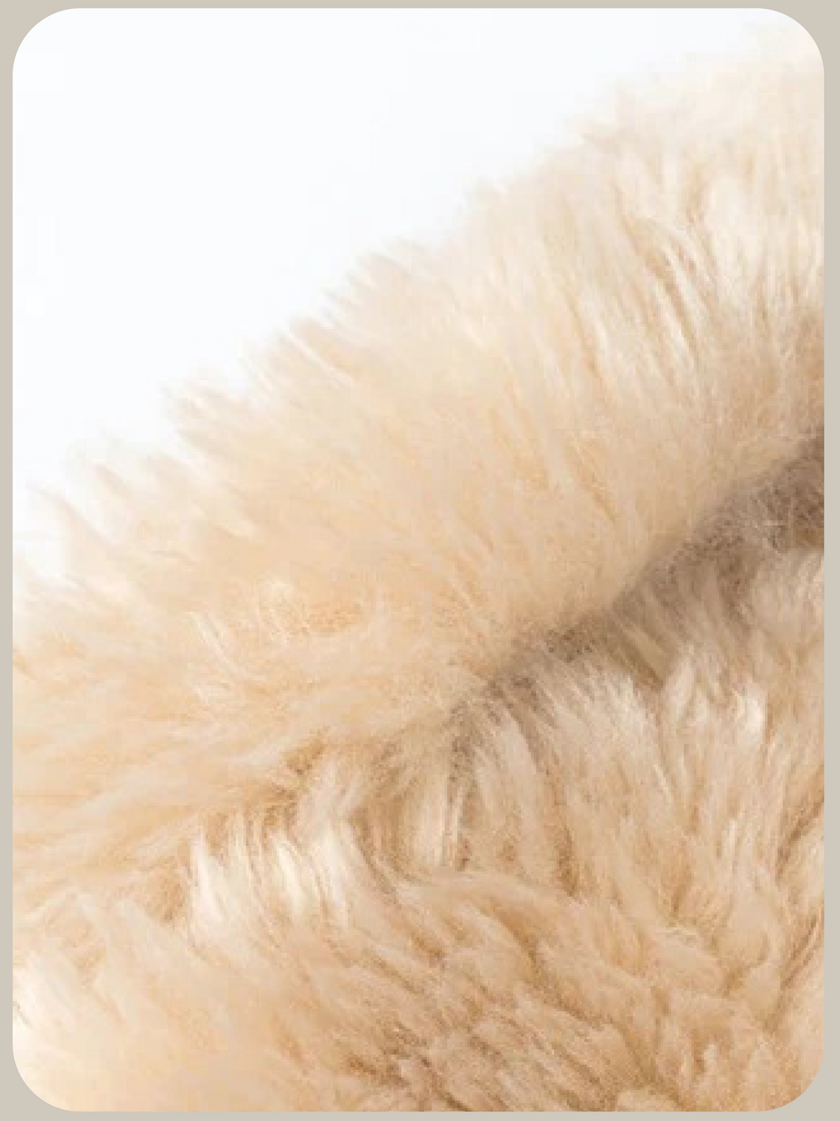 Collared Toggle Faux Fur Short Sleeve Vest/襟付きトグルフェイクファー半袖ベスト
