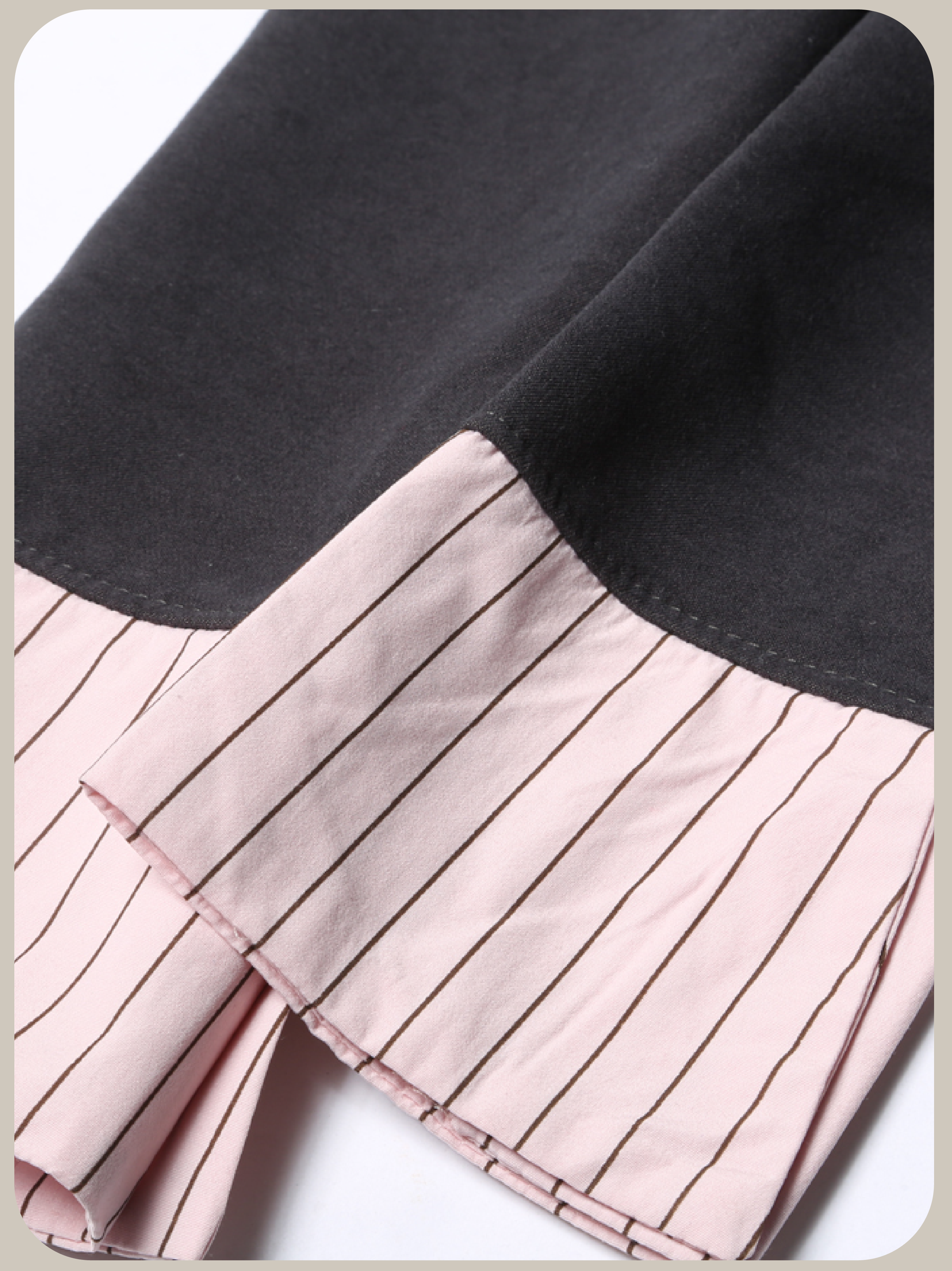 Patchwork Preppy Pleats One Piece/パッチワークプレッピー Patchwork Preppy Pleats One Piece/パッチワークプレッピー