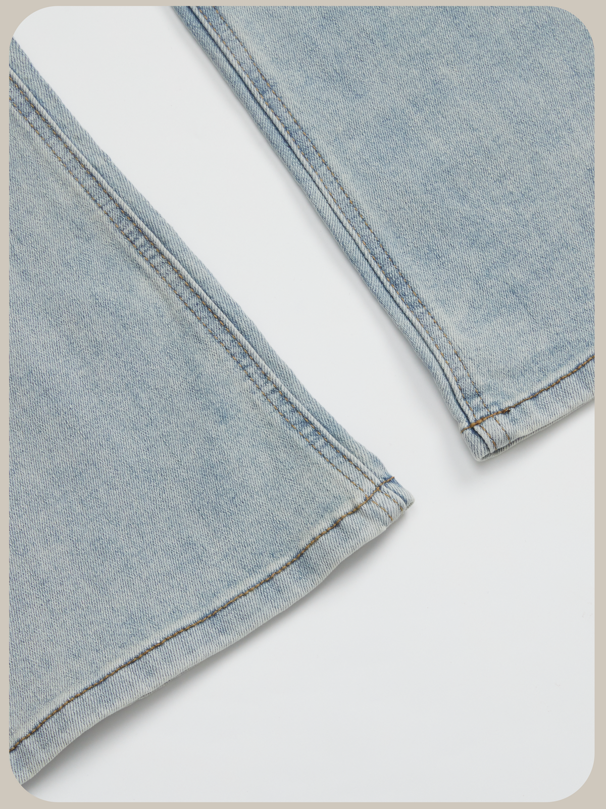 Layer Wrap Skirt Lace Flare Denim Pants/レイヤードラップスカート付きレースフレアデニムパンツ