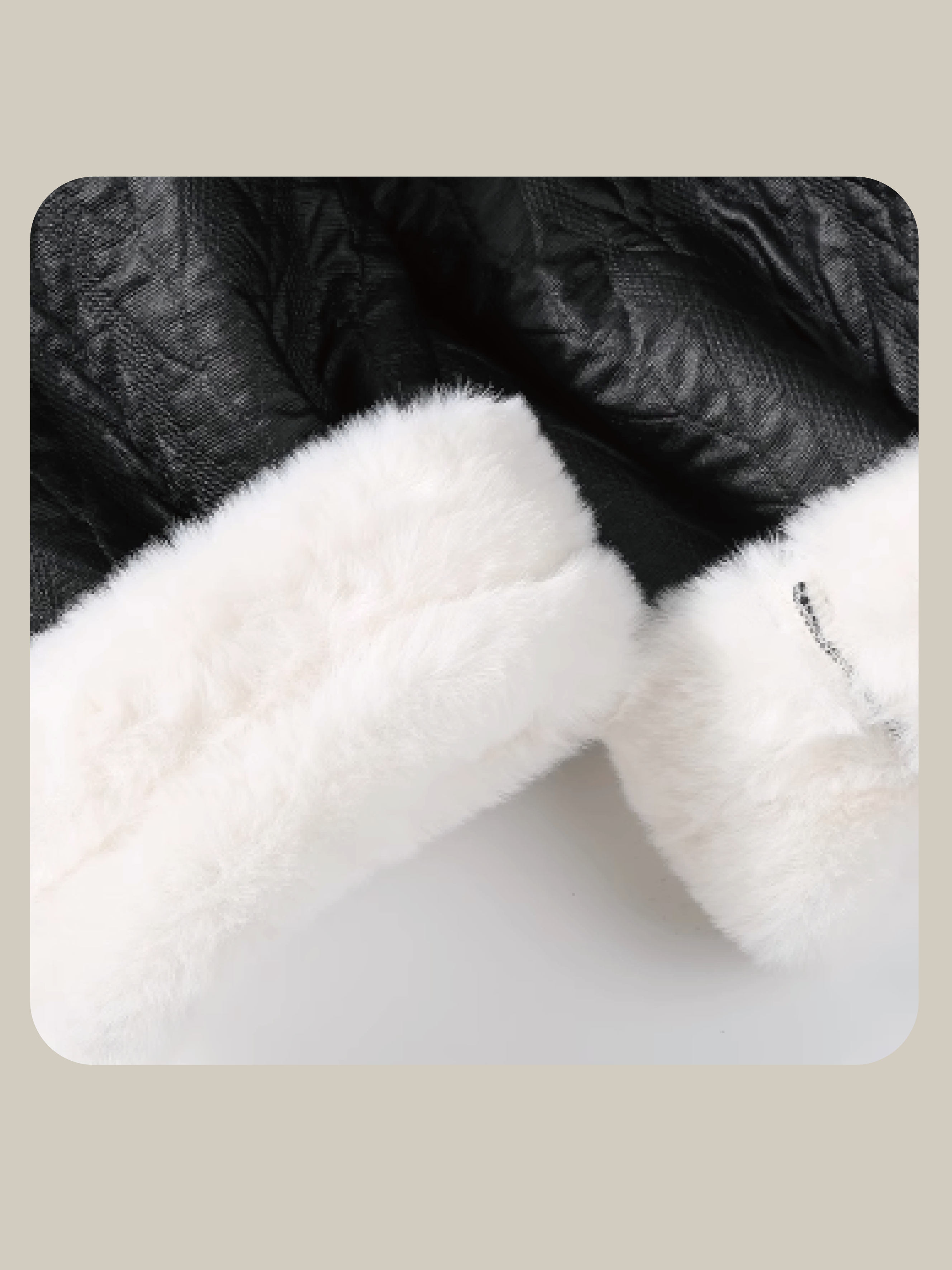Stand Collar Fur Shearling Jacket スタンドカラーファームートンジャケット