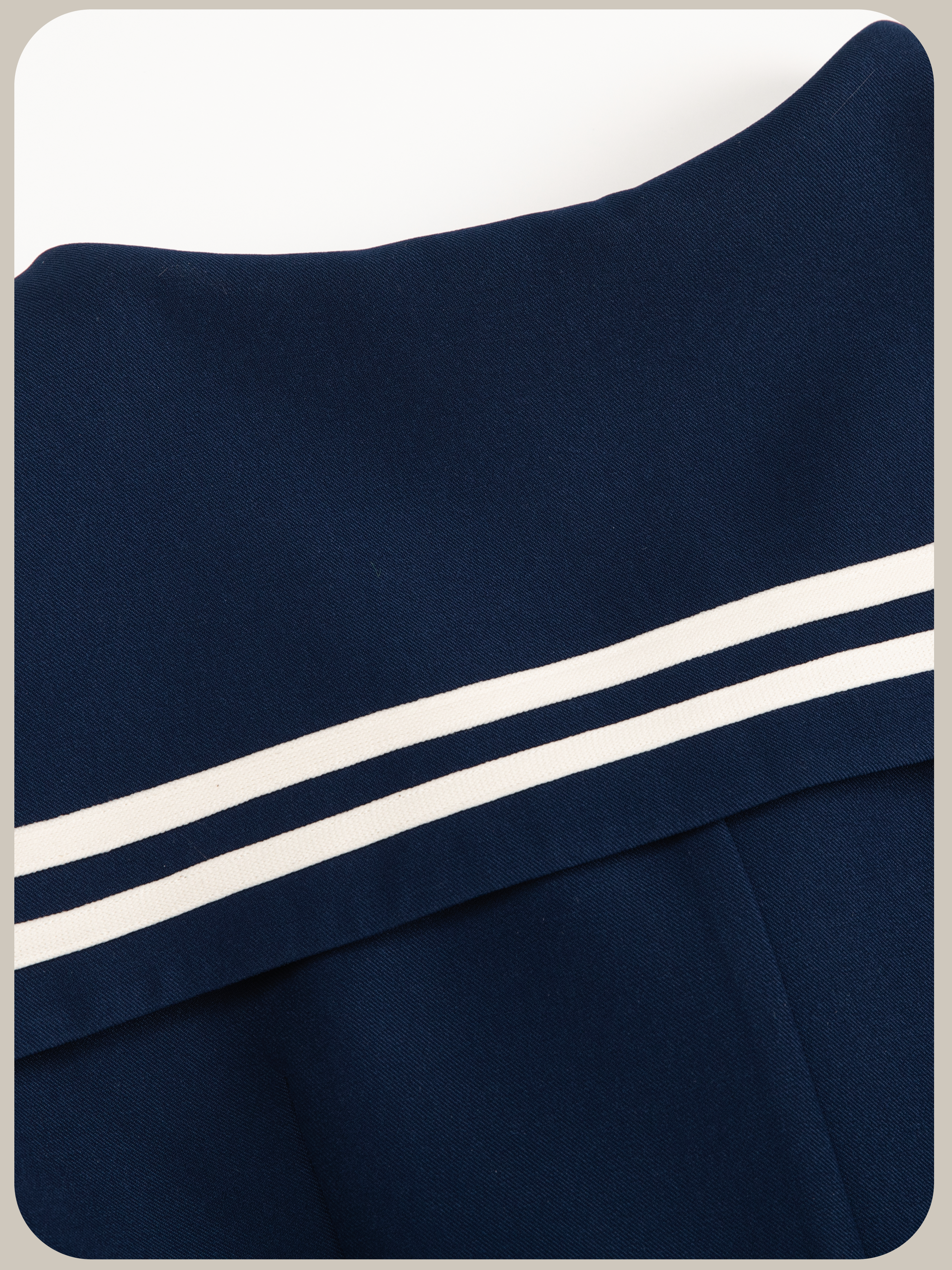 予約商品・Sailor Collar Waisted One Piece/セーラーカラーウエストワンピース