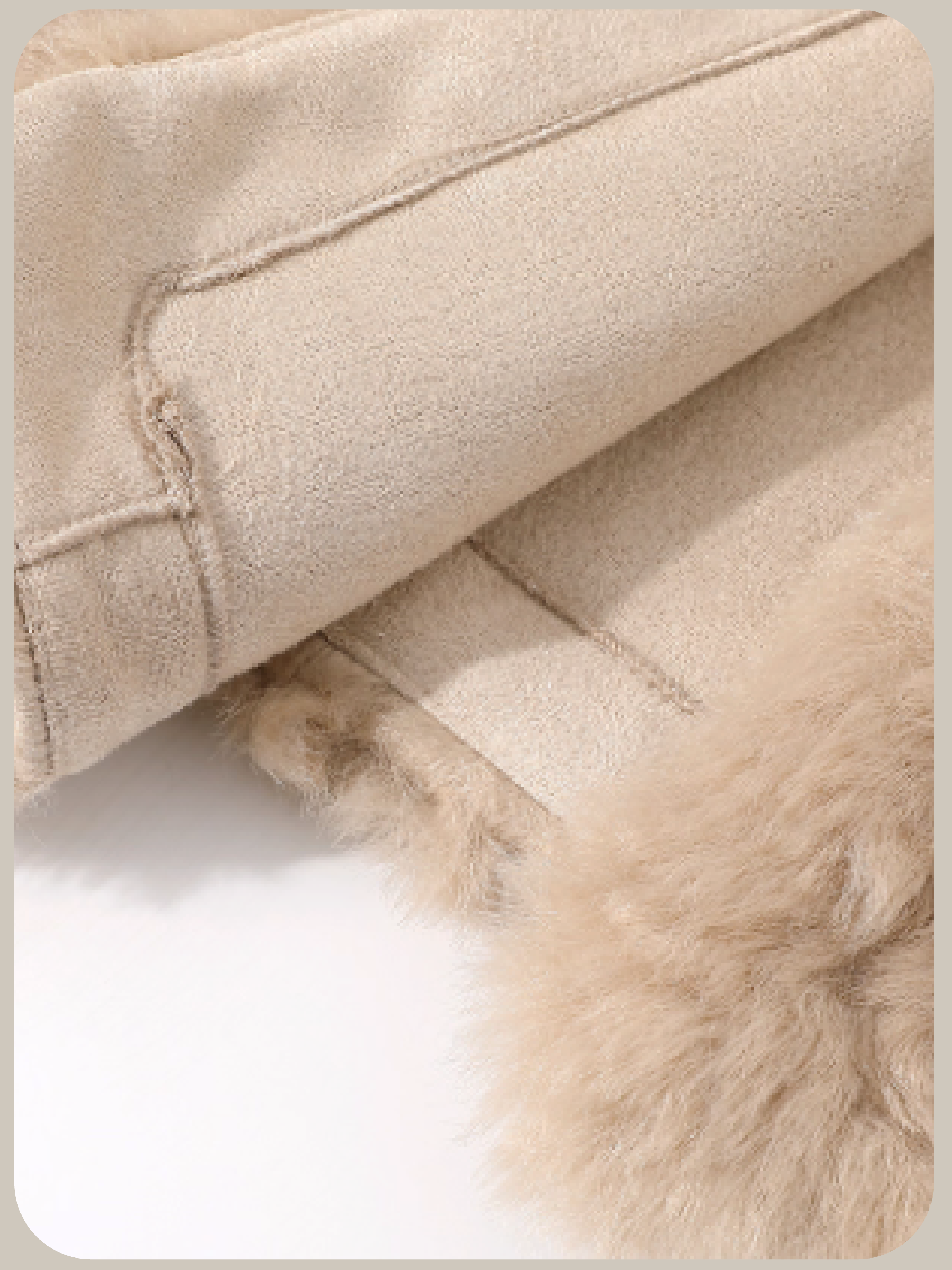 Lace Up Sweet Faux Fur Coat/レースアップスイートフェイクファーコート