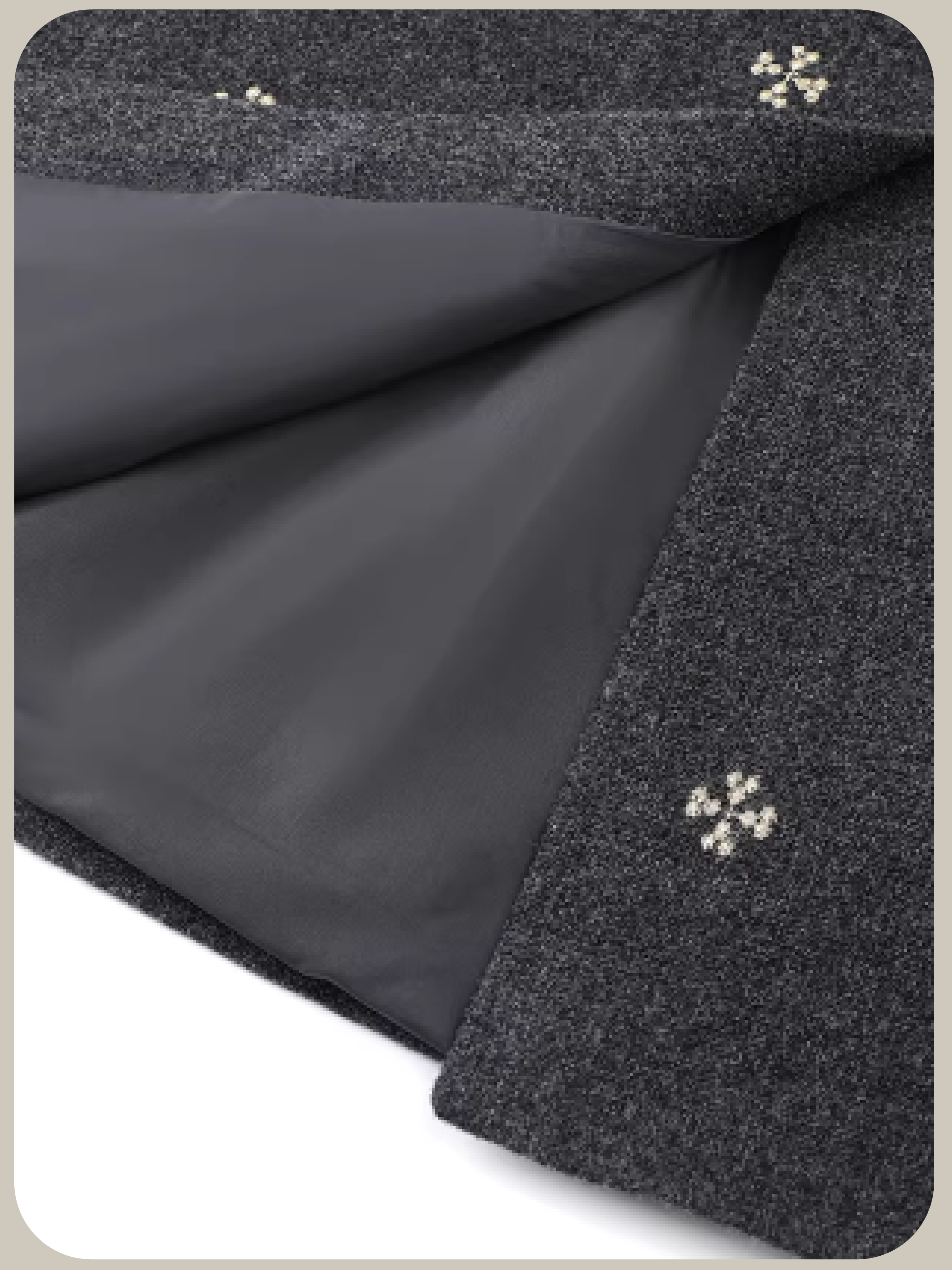 Texture Embroidery Skirt Set Up/テクスチャー刺繍スカートセットアップ