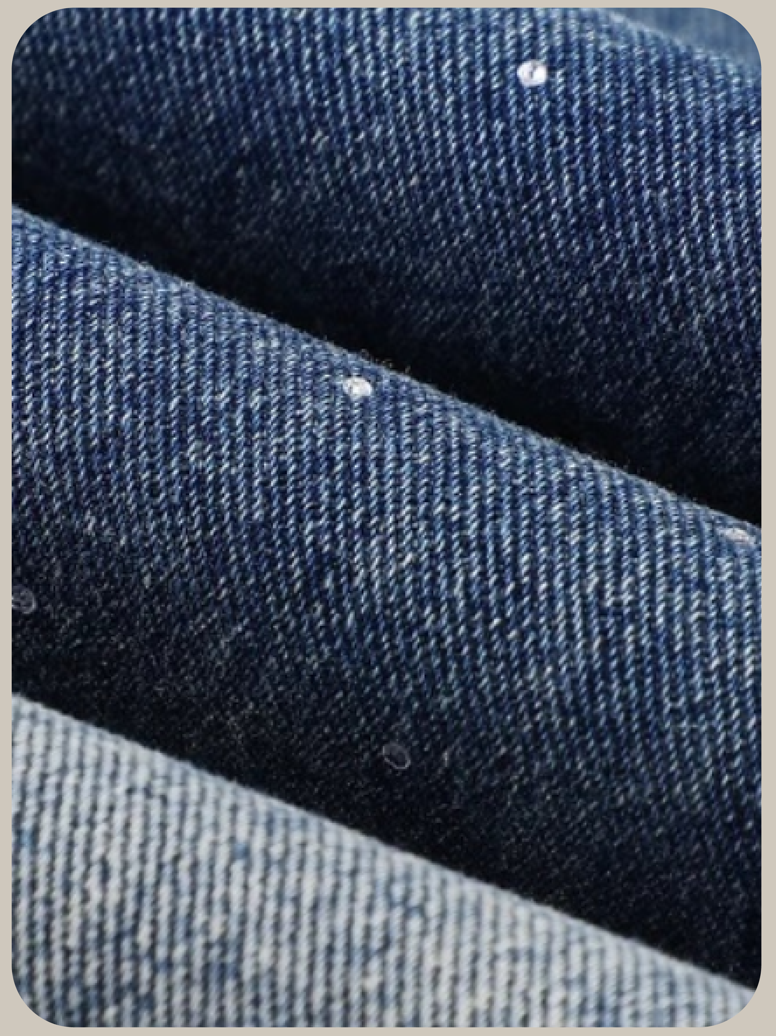 Lace Motif Beads Denim Pants/レースモチーフビーズデニムパンツ