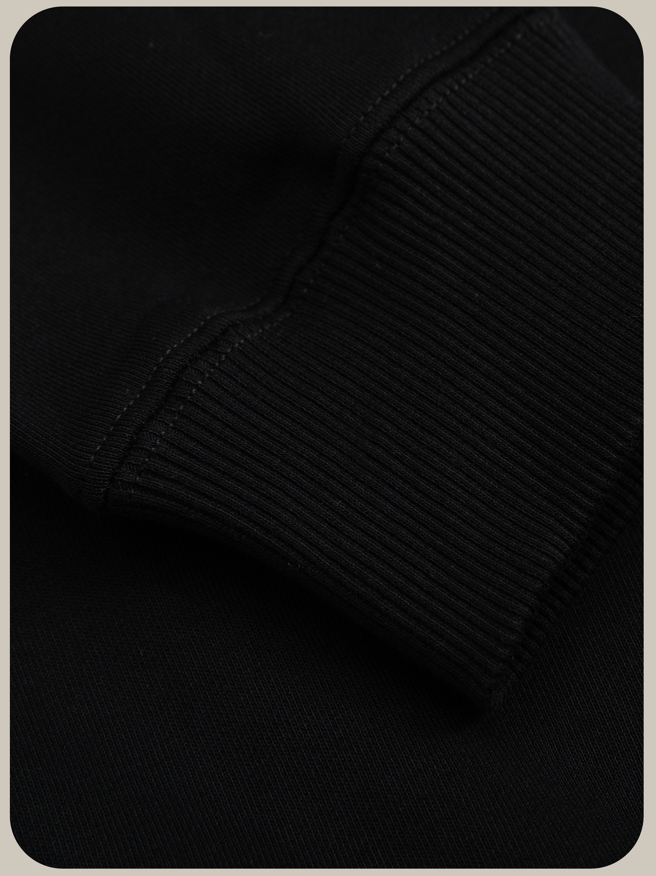LA POMME petit Embroidery Bonjour petite Sweat