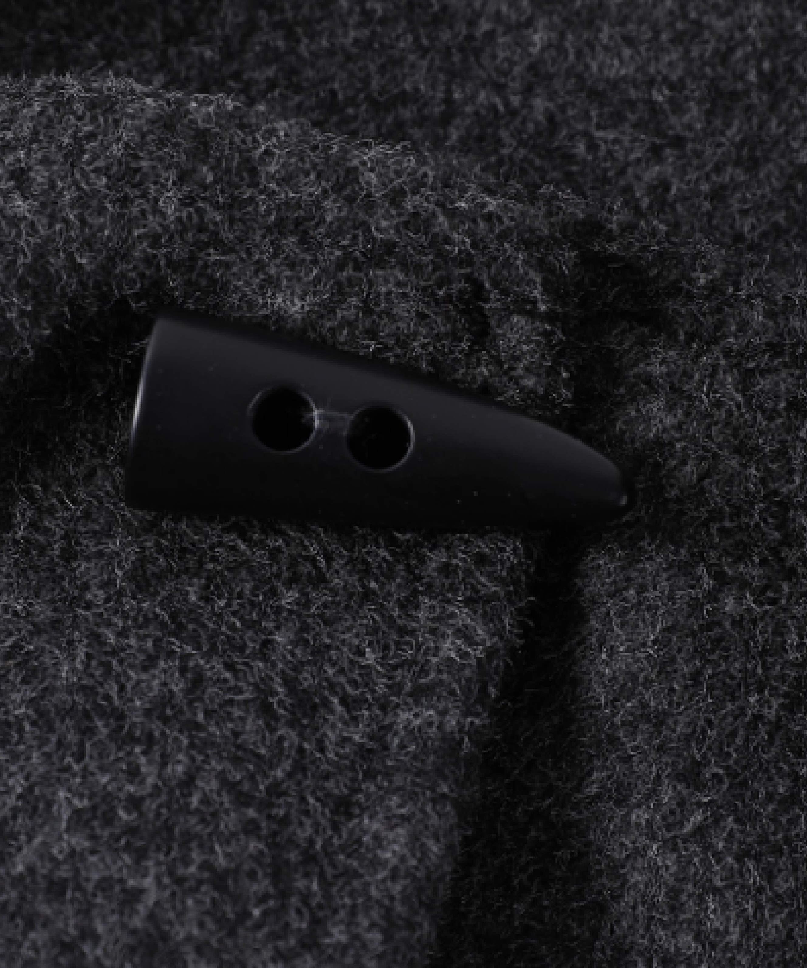 Elegant One Tone Coat With Bag