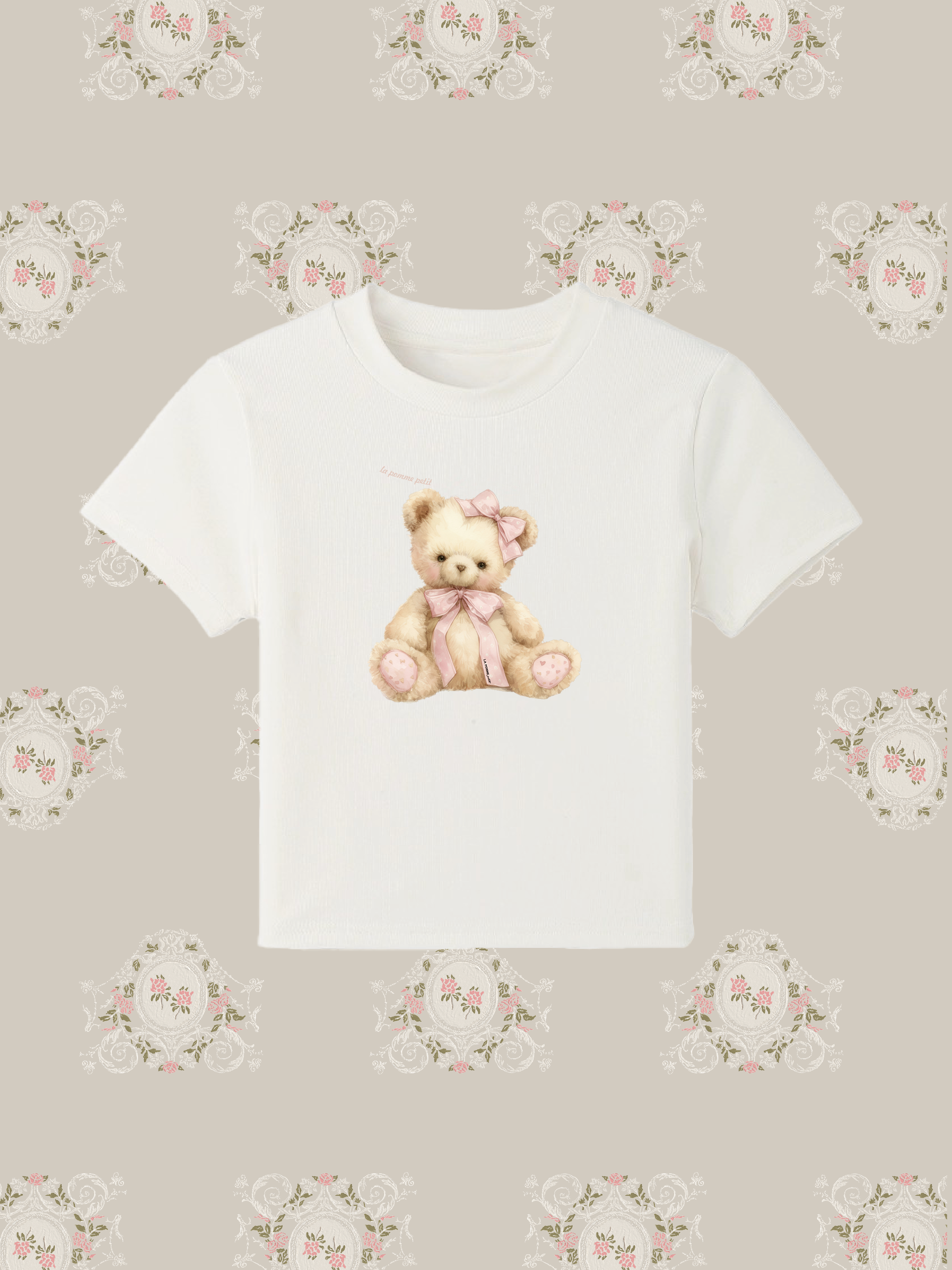 Petit Bear Graphic T/プチベアグラフィックTシャツ