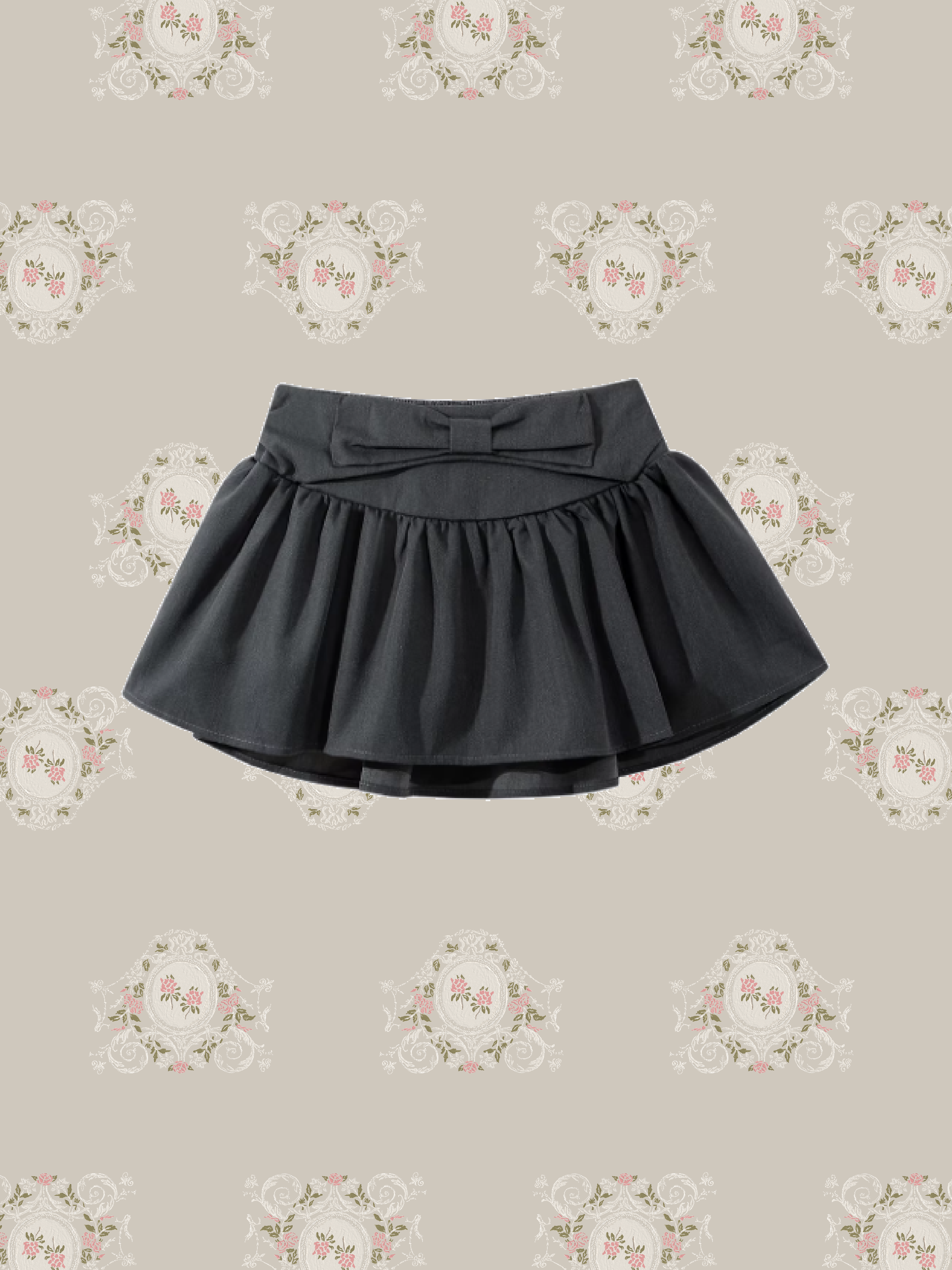 Doll Collar Vest With Flare Mini Skirt/ドールカラーベストフレアミニスカート