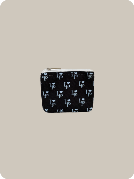 LA POMME petit Monogram Zip Pouch.
