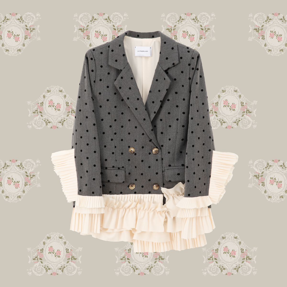 予約商品・Dots Princess Frill Jacket 予約商品・Dots Princess Frill Jacket