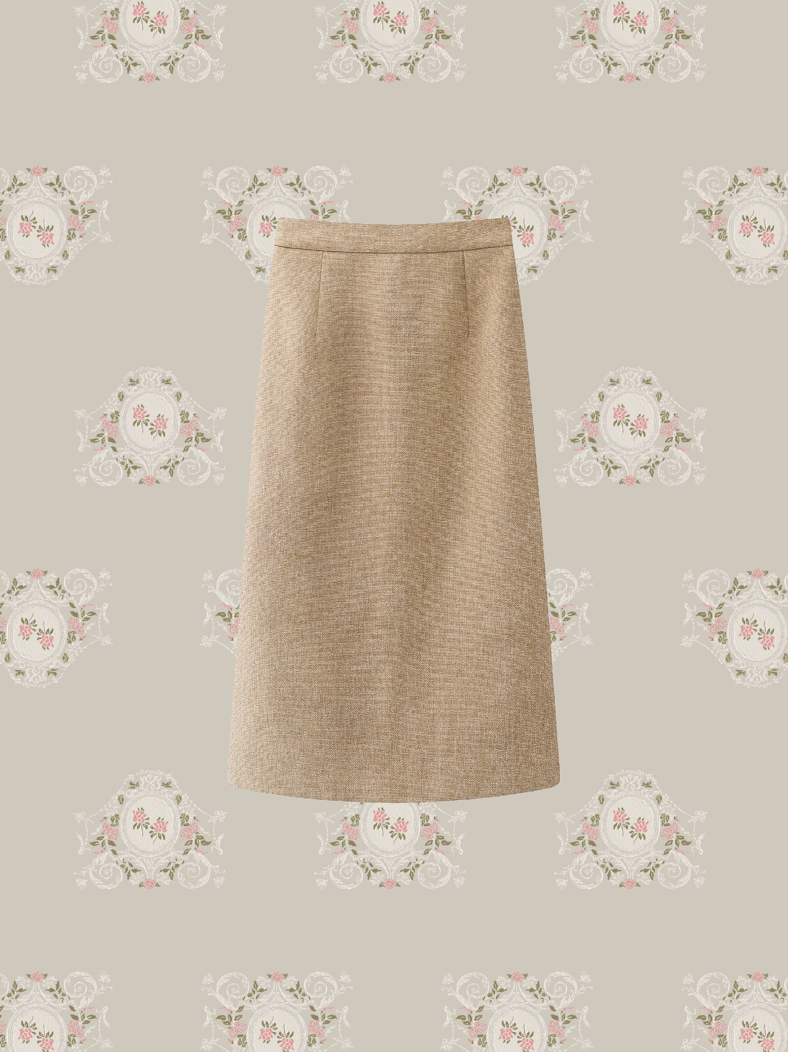 Flare Embroidery Vest Set Up