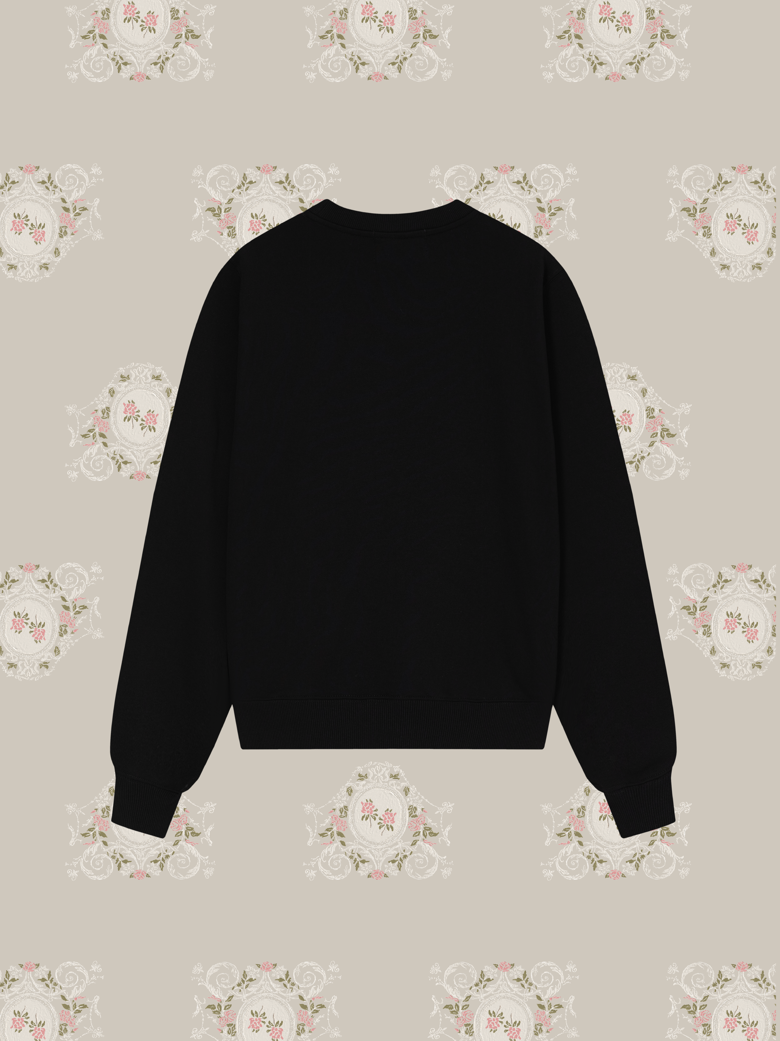 LA POMME petit Embroidery Dot Logo Sweater