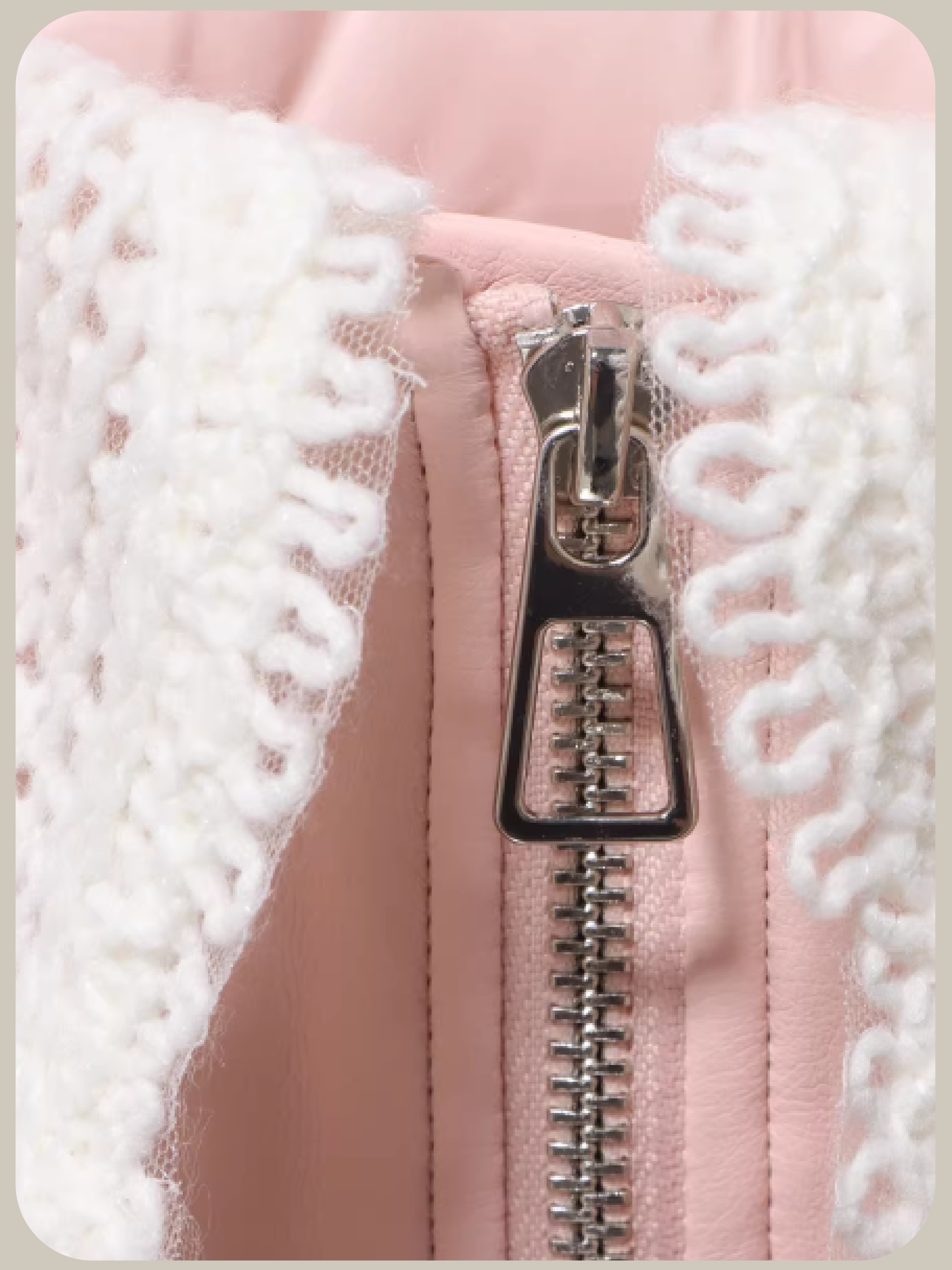 Big Lace Collar Duck Down Coat/ビッグレースカラーダックダウンコート