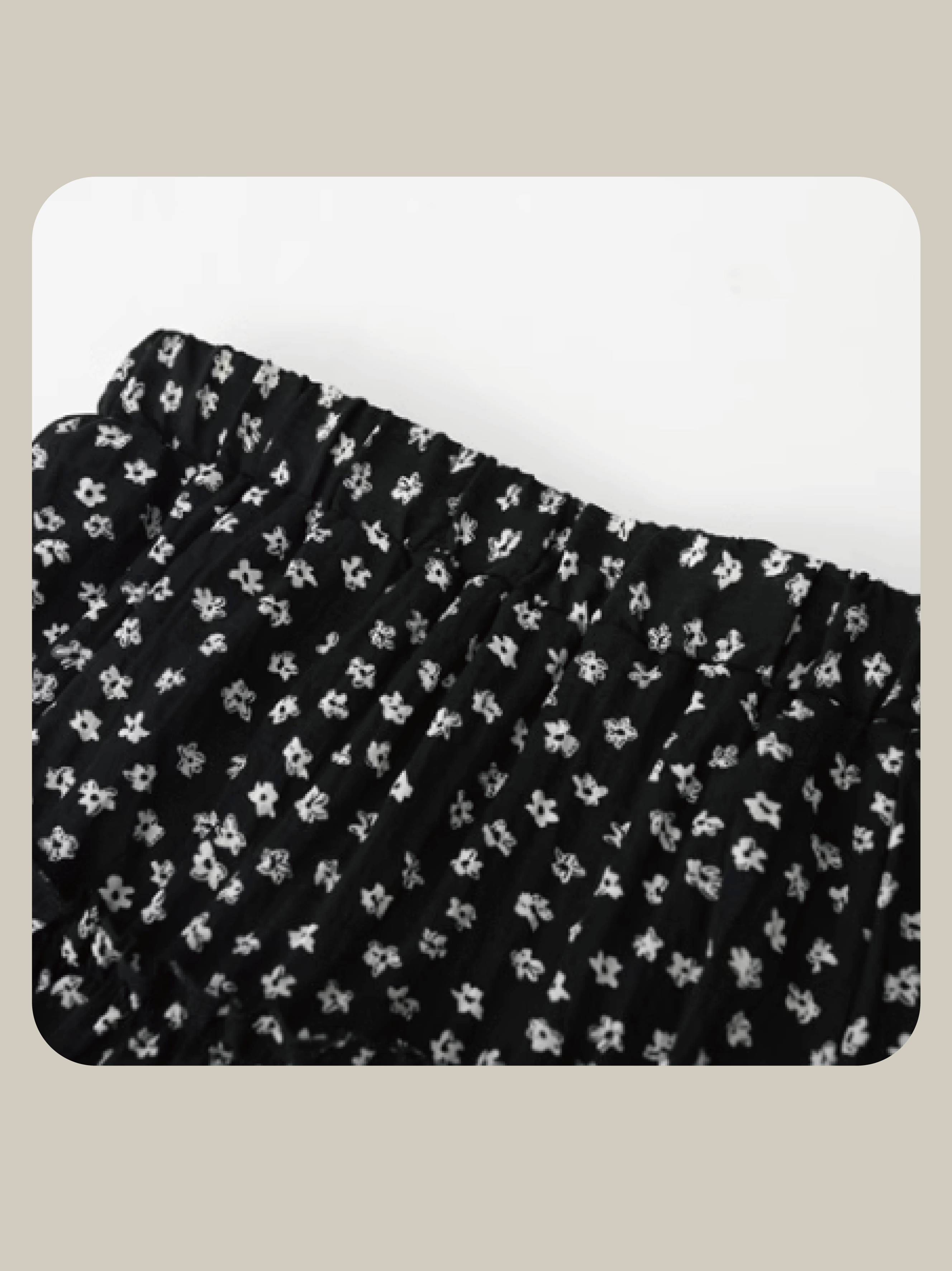 Floral Flare Skirt/花柄フレアスカート