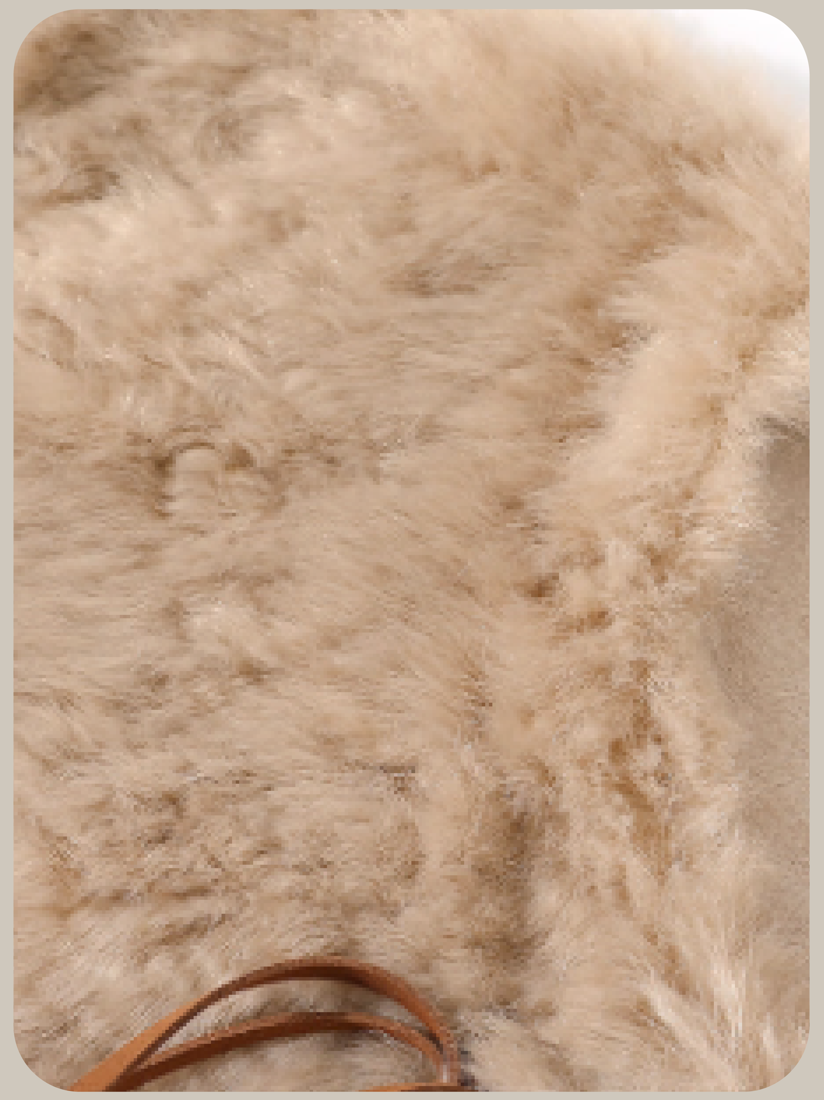 Lace Up Sweet Faux Fur Coat/レースアップスイートフェイクファーコート