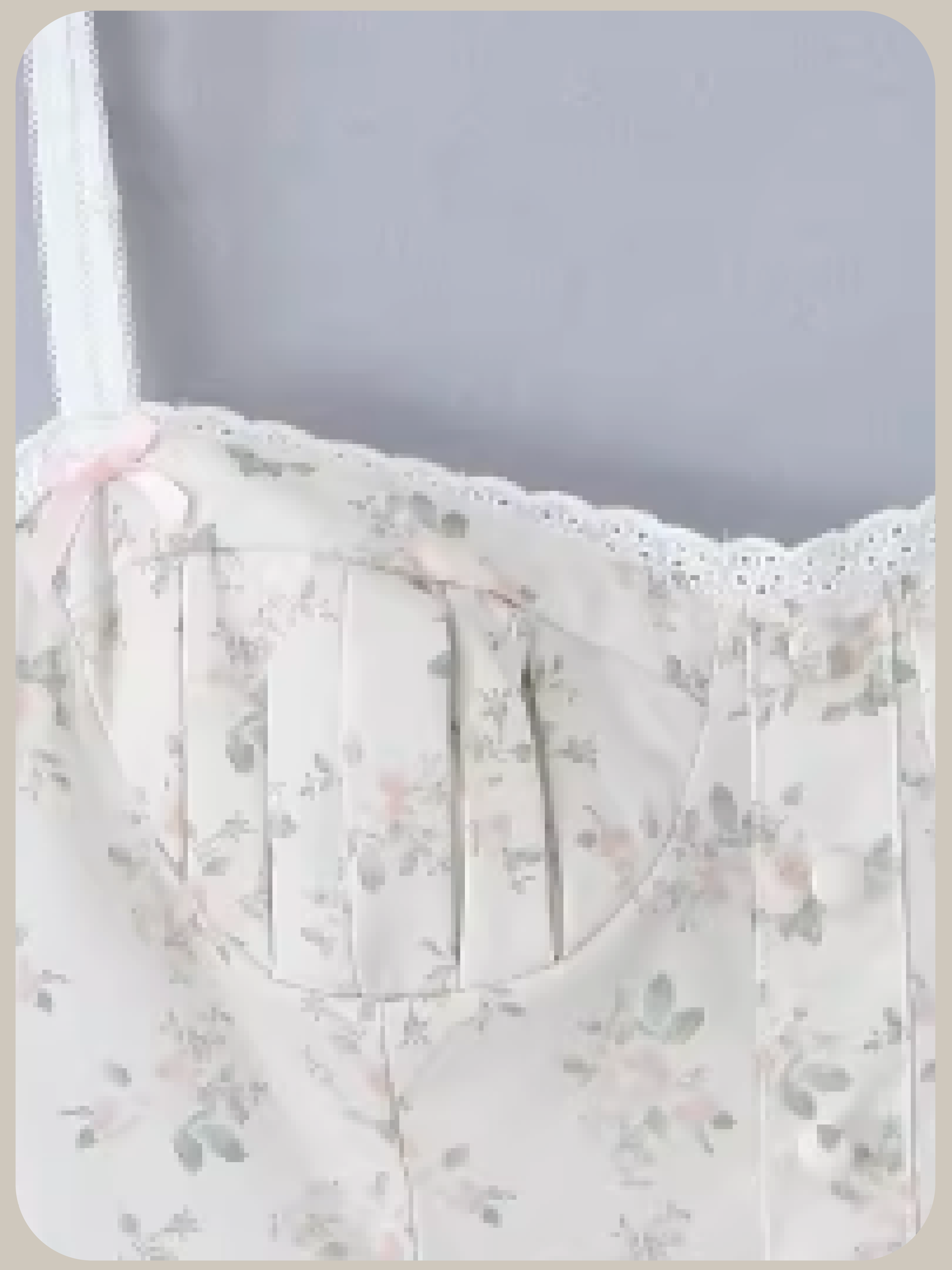 Waisted Garden Flare Cami Dress/ウエストガーデンフレアキャミドレス