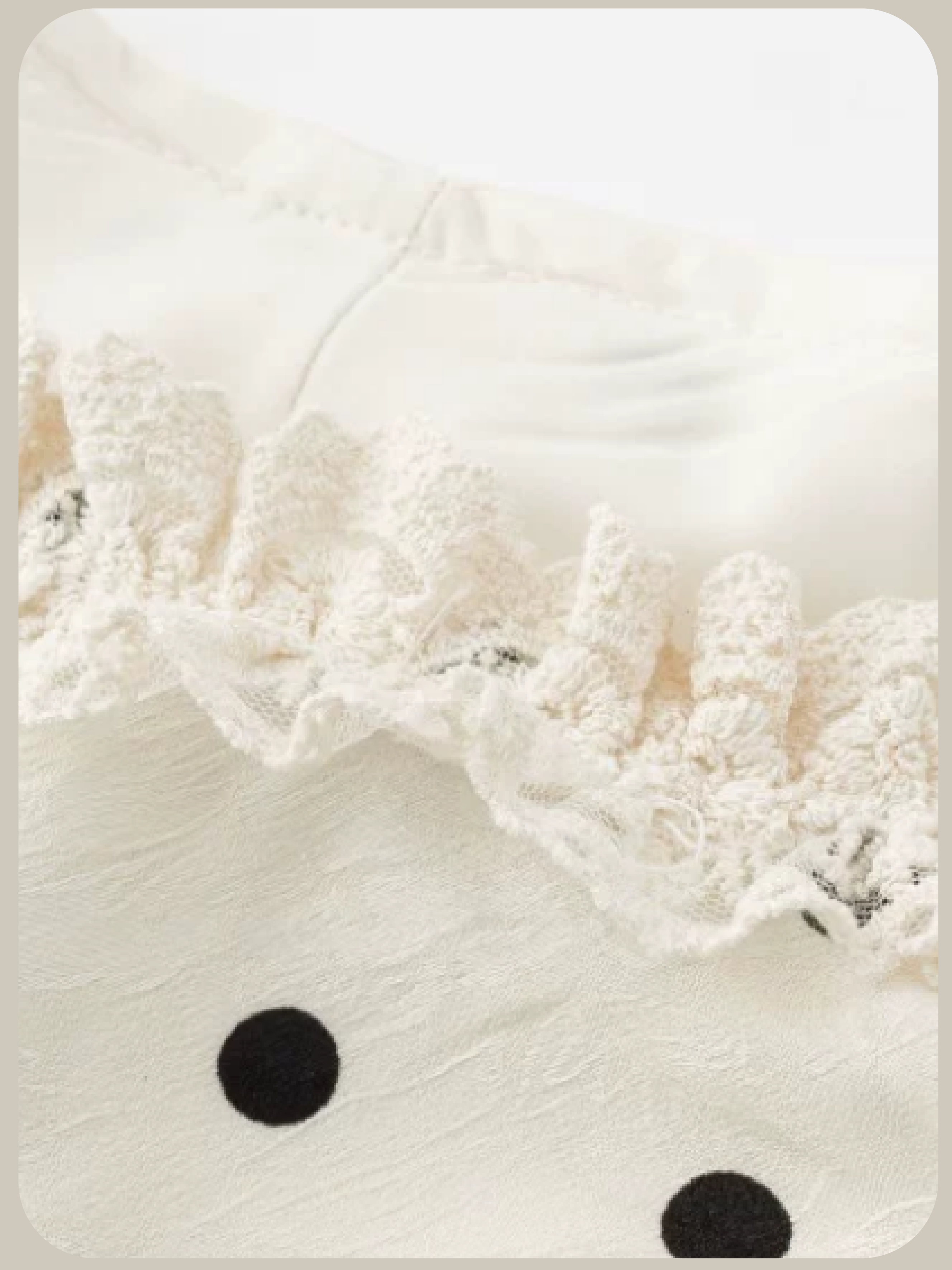 Asymmetry Ruffle Dots Cami Dress/アシンメトリーフリルドットキャミドレス