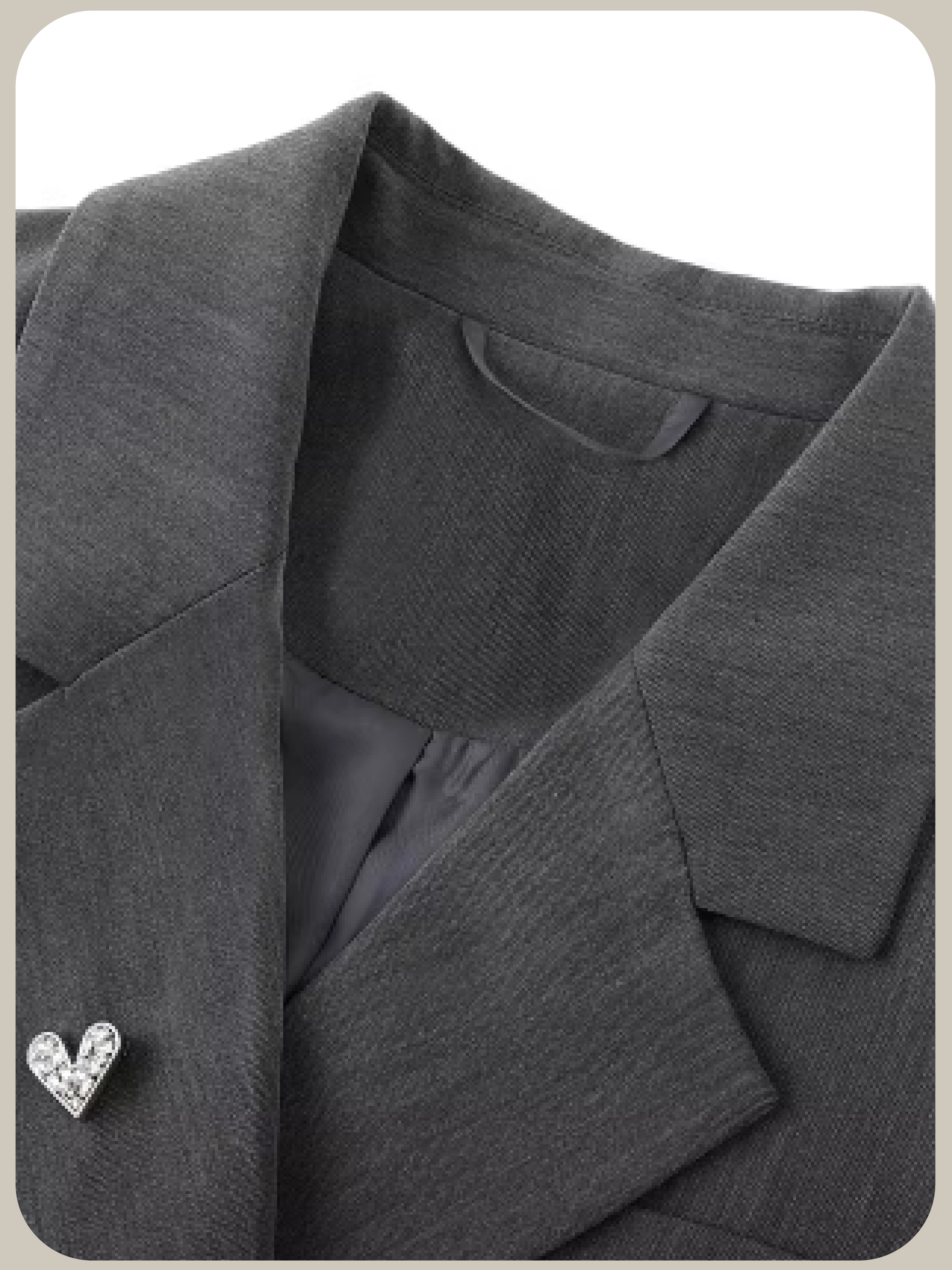 Double Button Frill Skirt Jacket Set Up/ダブルボタンフリルスカートジャケットセットアップ