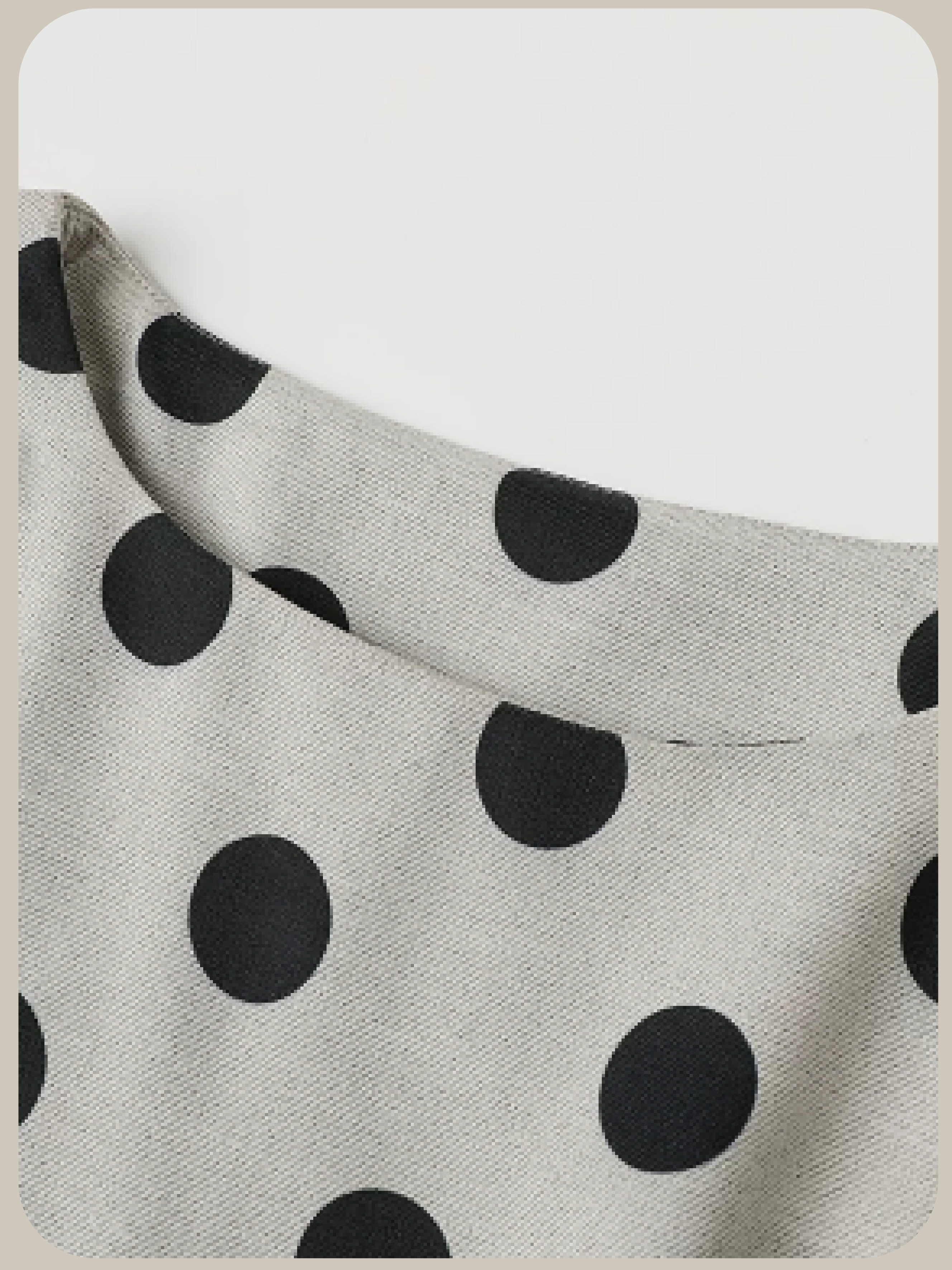 Sleeveless Big Dots One Piece/ノースリーブドット柄ワンピース