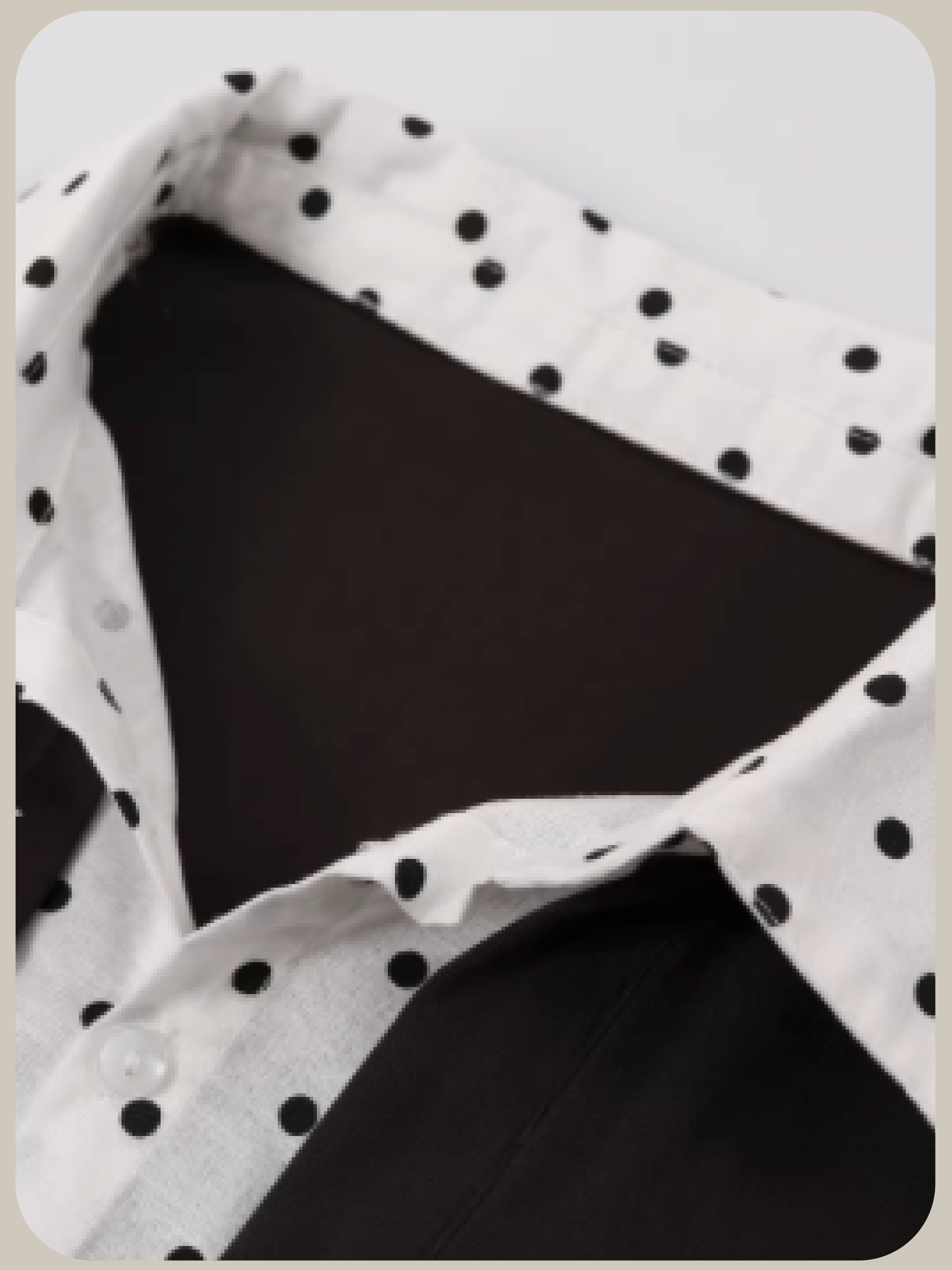 Fake Two Dots Docking Shirt/フェイクツードットドッキングシャツ