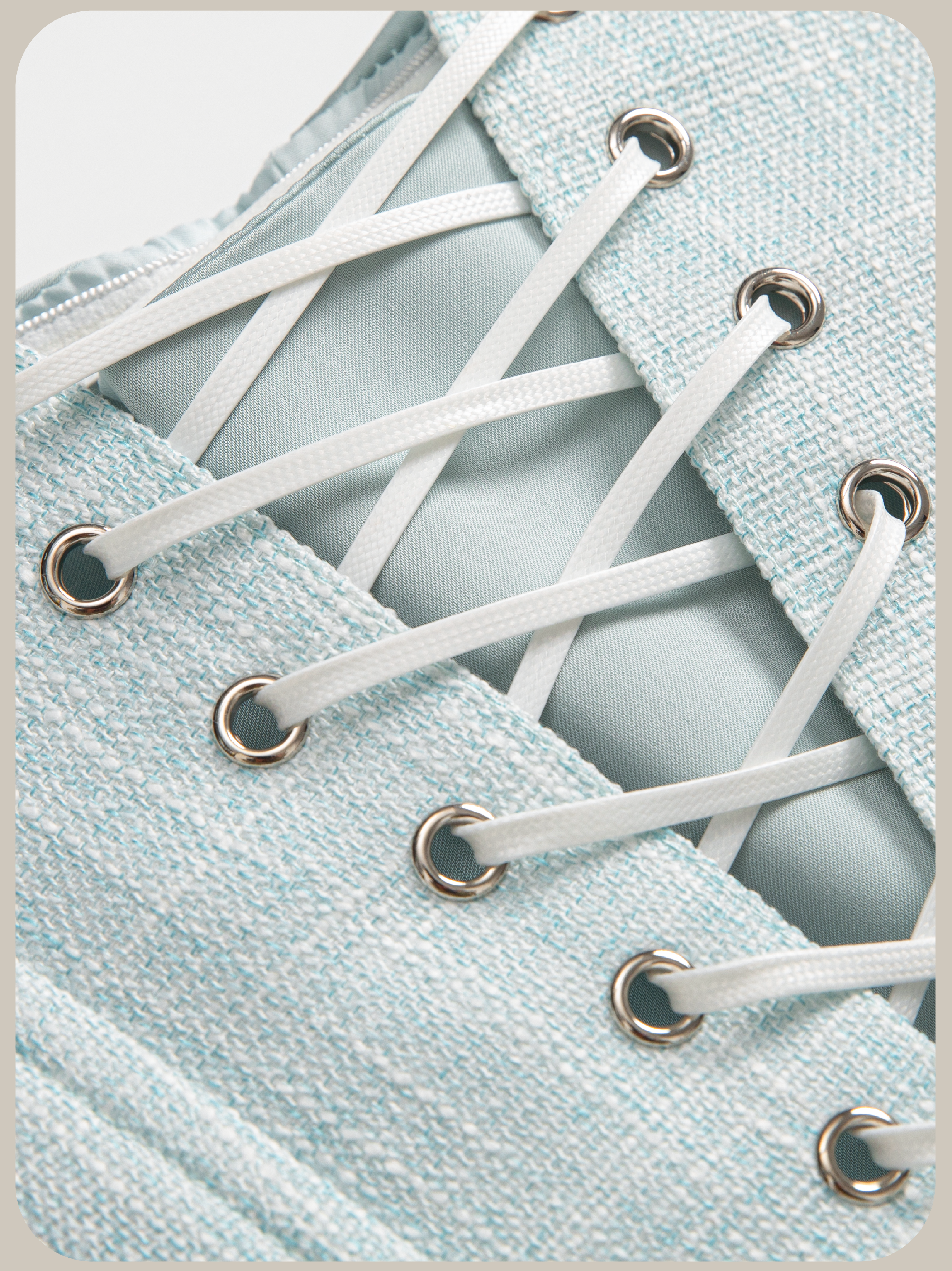 Baby Blue Lace Motif 3 Items Set Up/ベビーブルーレース 3点セット