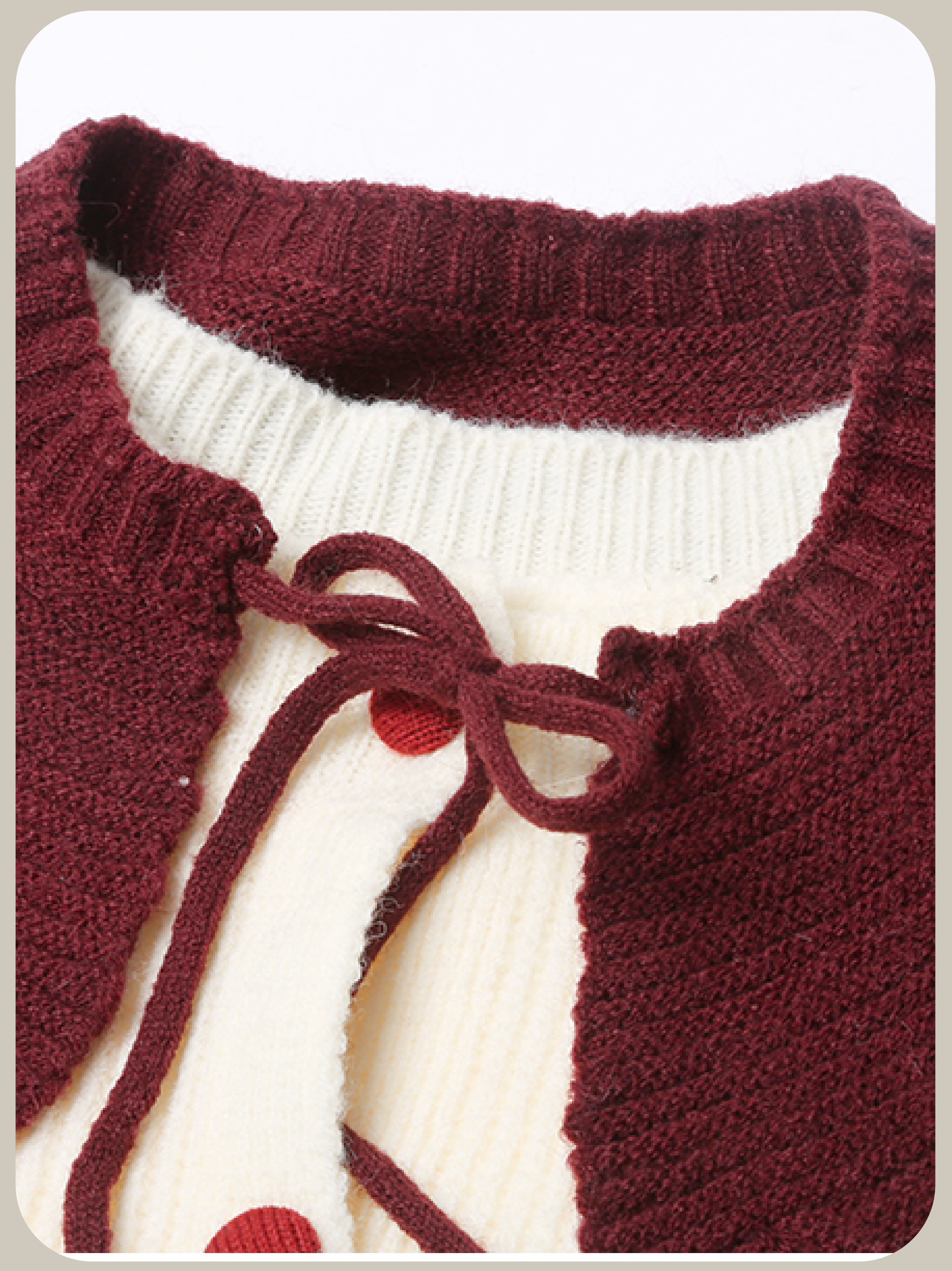 Sweet Moveable Stripe Cardigan ストライプカーディガン