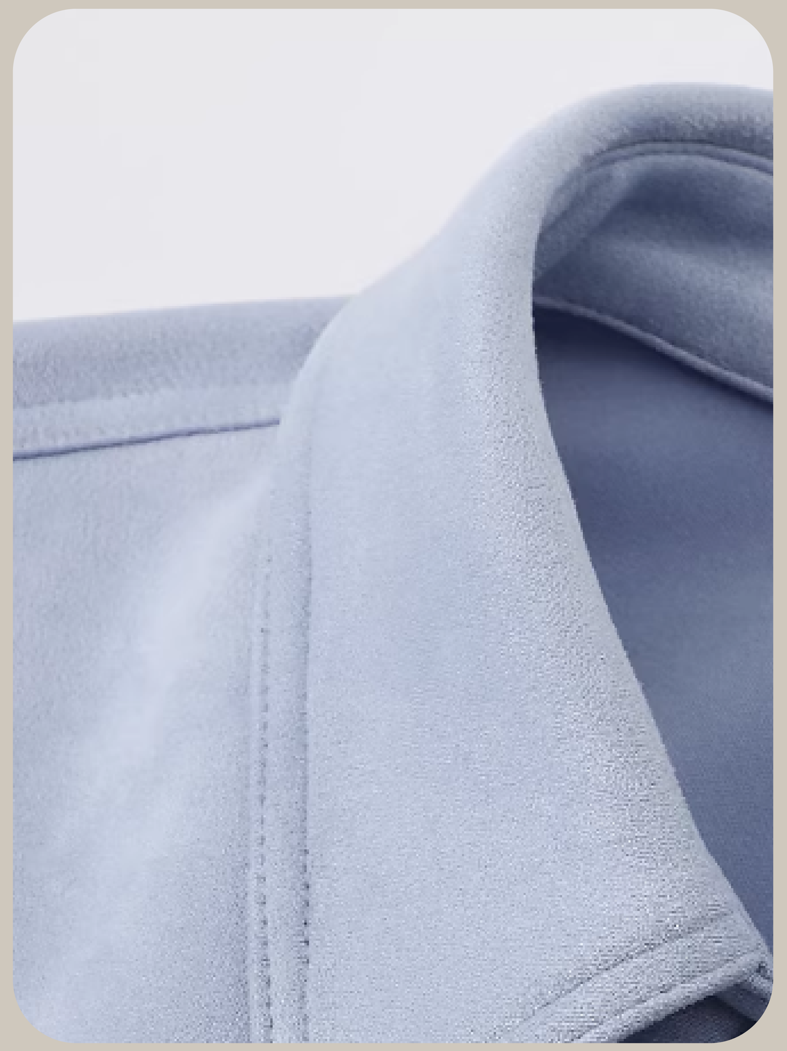 Fog Blue Waisted Jacket/フォグブルーウエストジャケット