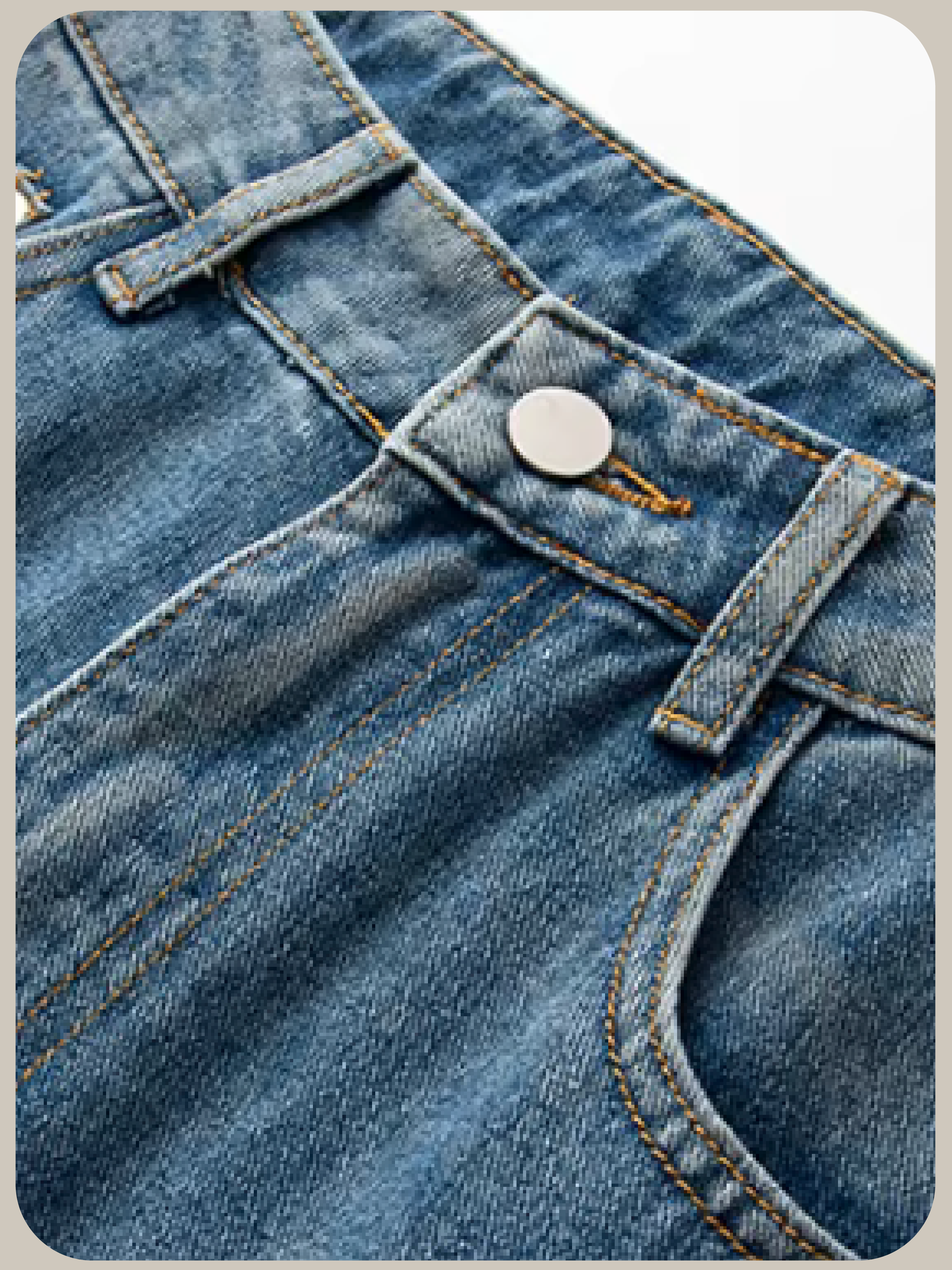 Ribbon Print Wide Denim Pants/リボンプリントワイドデニムパンツ