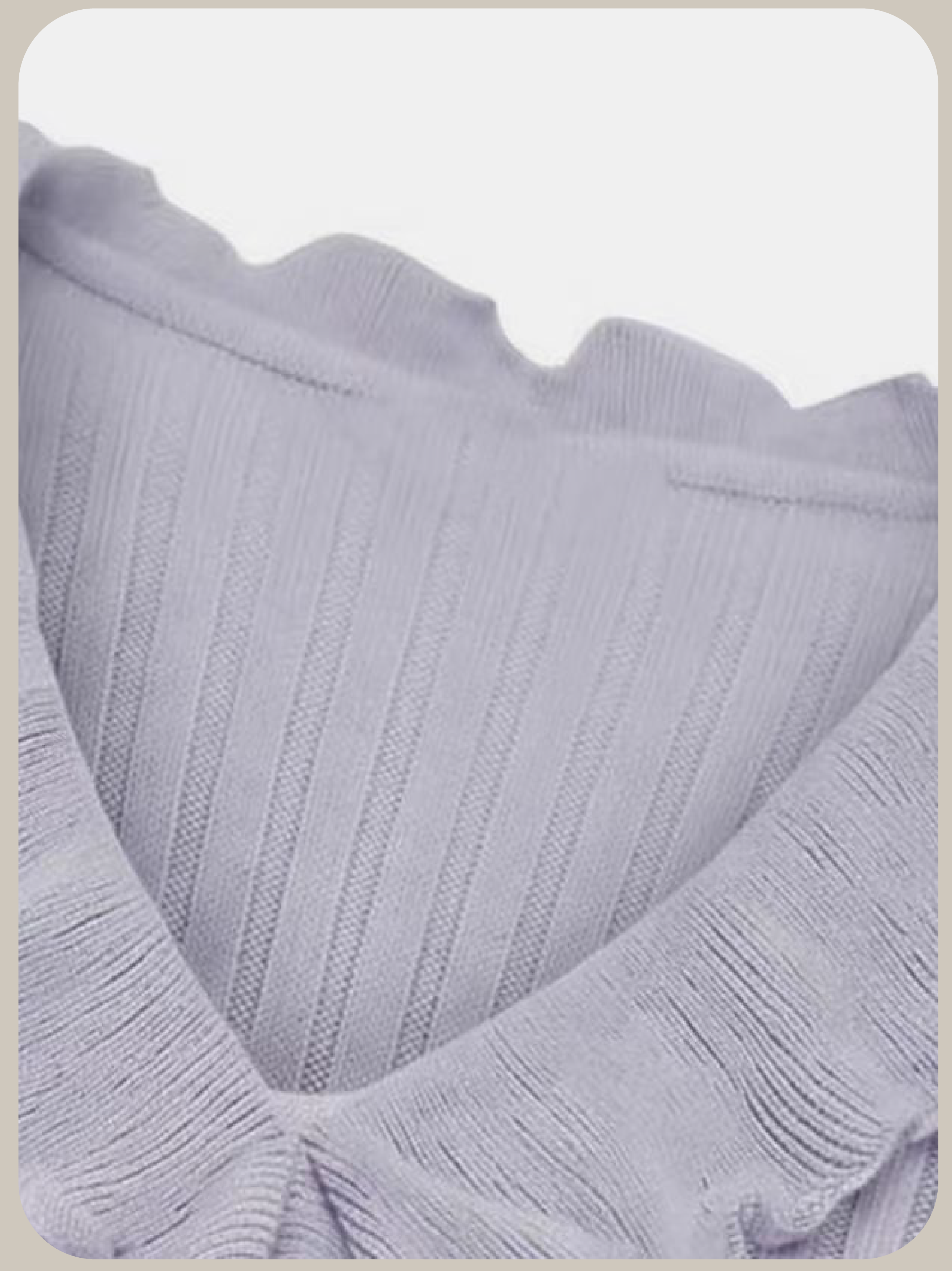 Bloom Beaded Ruffle Knit Top/ブルーム ビーズラッフルニットトップス