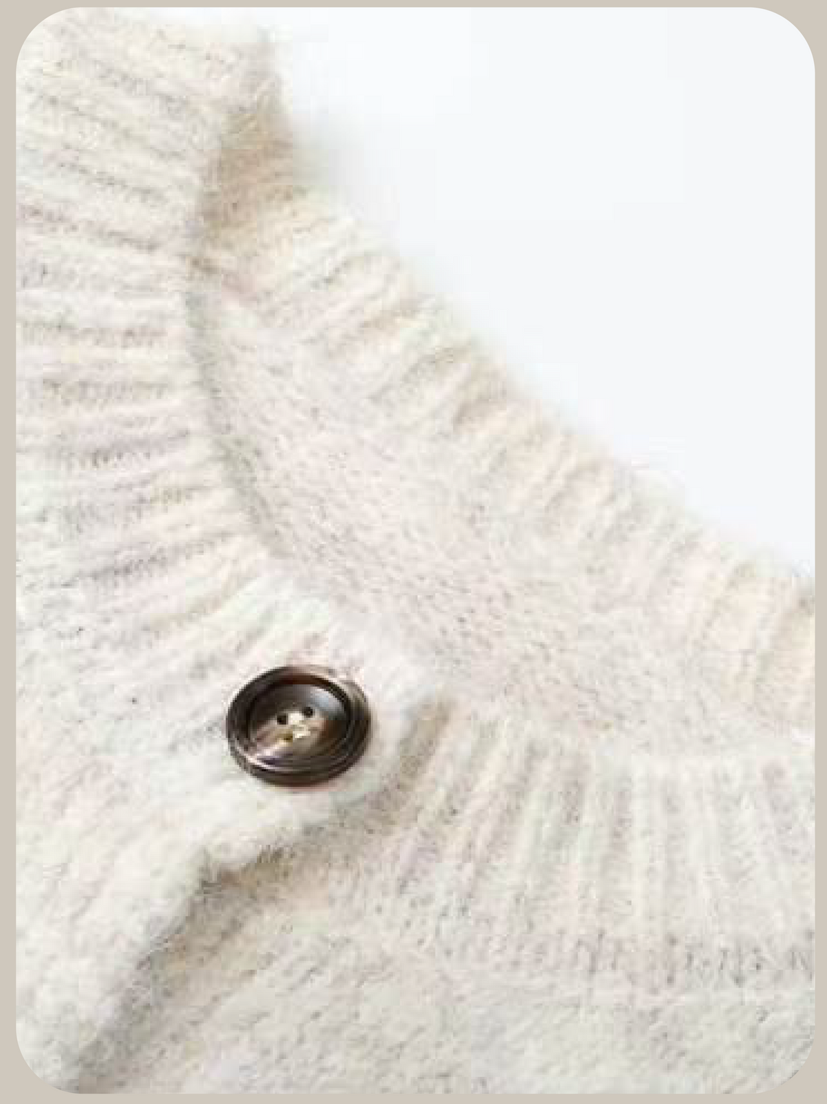 Garden Floral Jacquard Fuzzy Cardigan/ガーデンフローラルジャカードファジーカーディガン